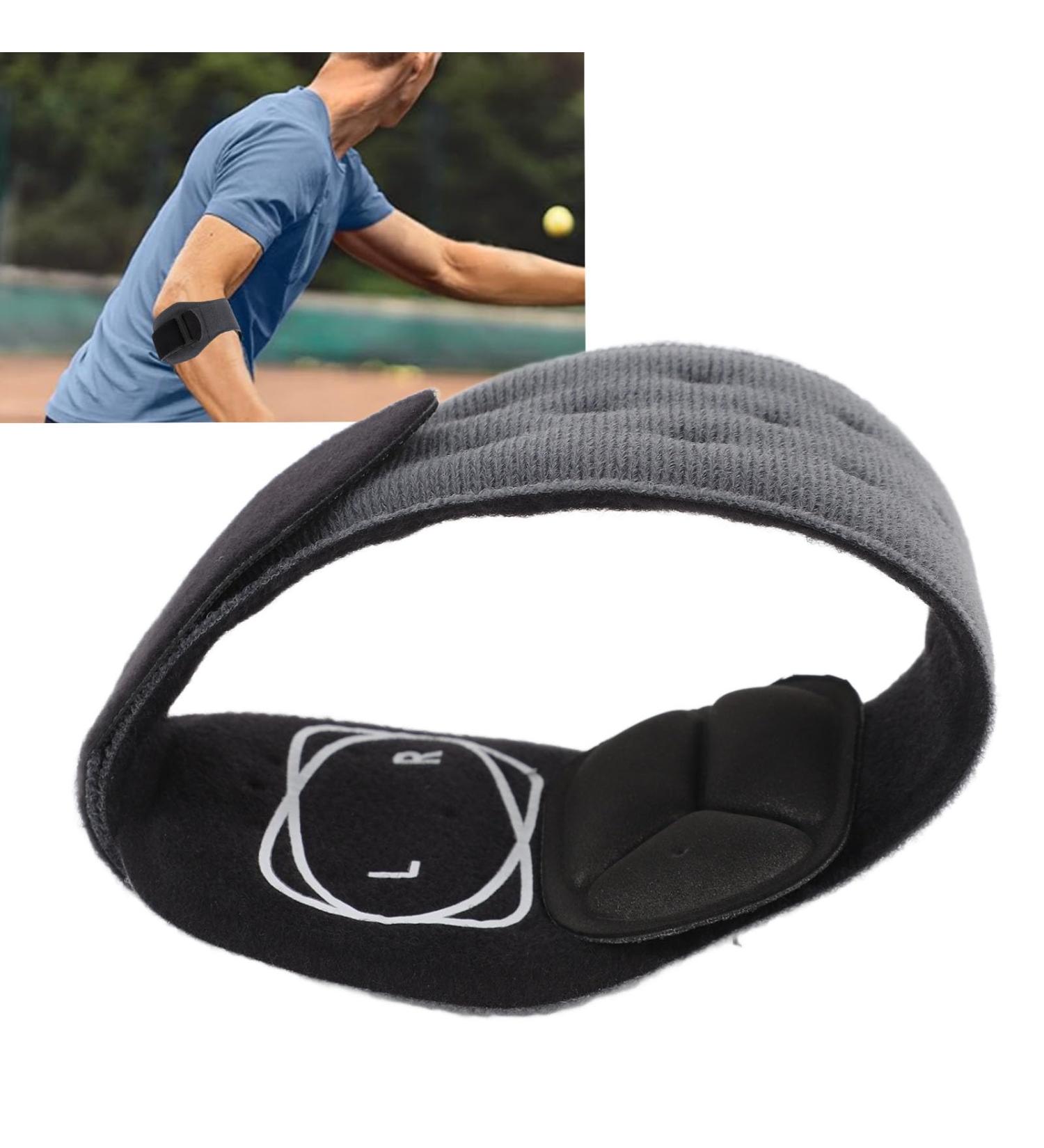 Buy TARSHYRY Adjustable Elbow Compression Sleeve - Cushioned Tennis Elbow Brace & Multifunctional Protector for Basketball & Tennis - Buy Online on GoSupps.com