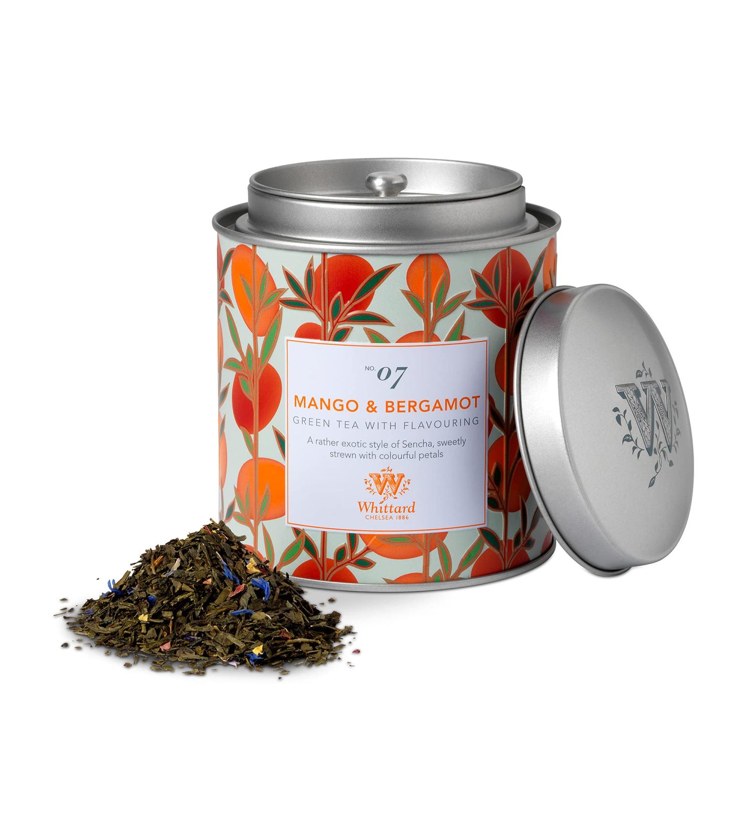 Whittard of Chelsea - Boite Th D couverte Mangue et Bergamote - 100g - Buy Online on GoSupps.com