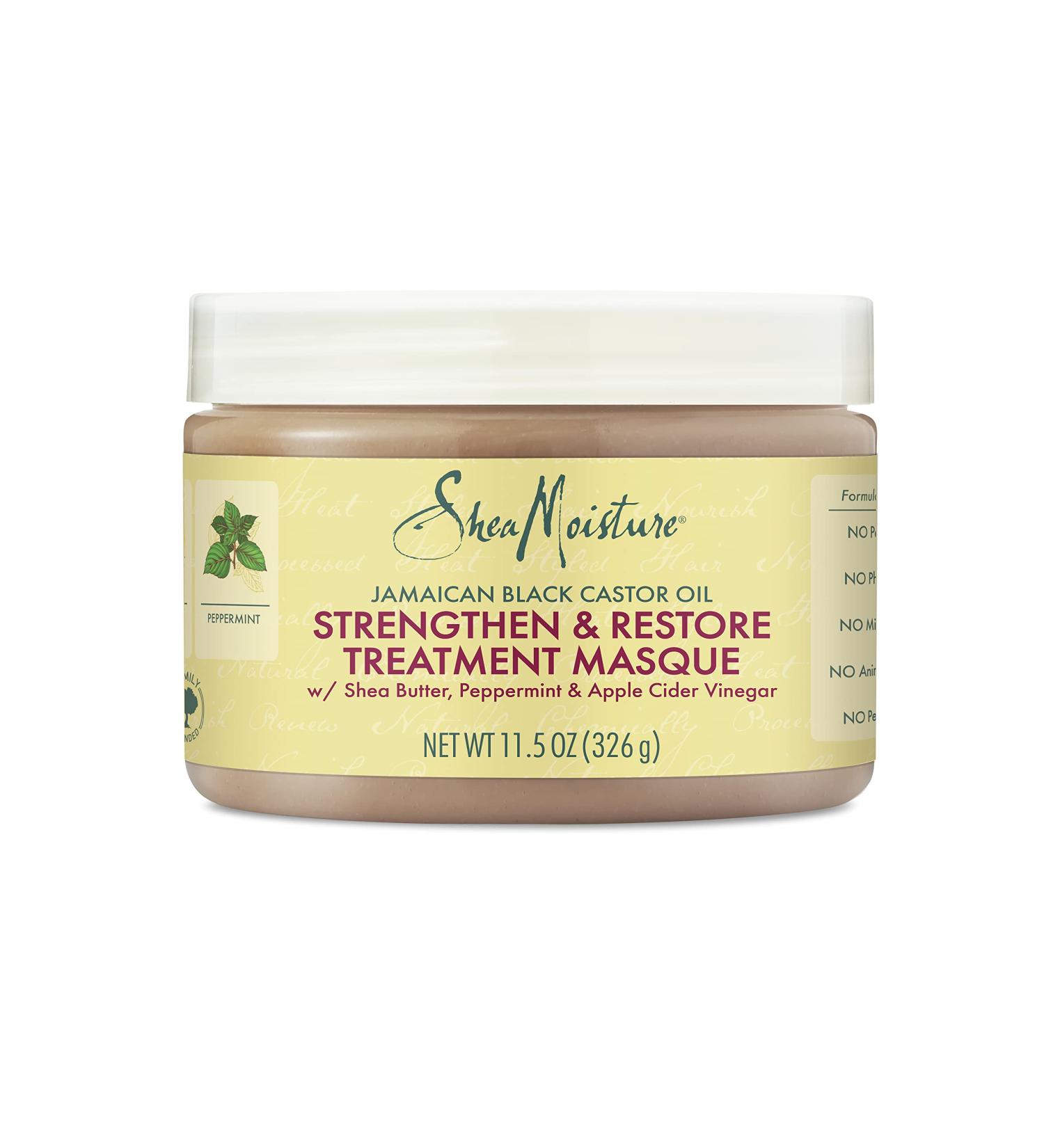SheaMoisture Jamaican Black Castor Oil Treatment Masque - 11.5oz - Buy Online on GoSupps.com