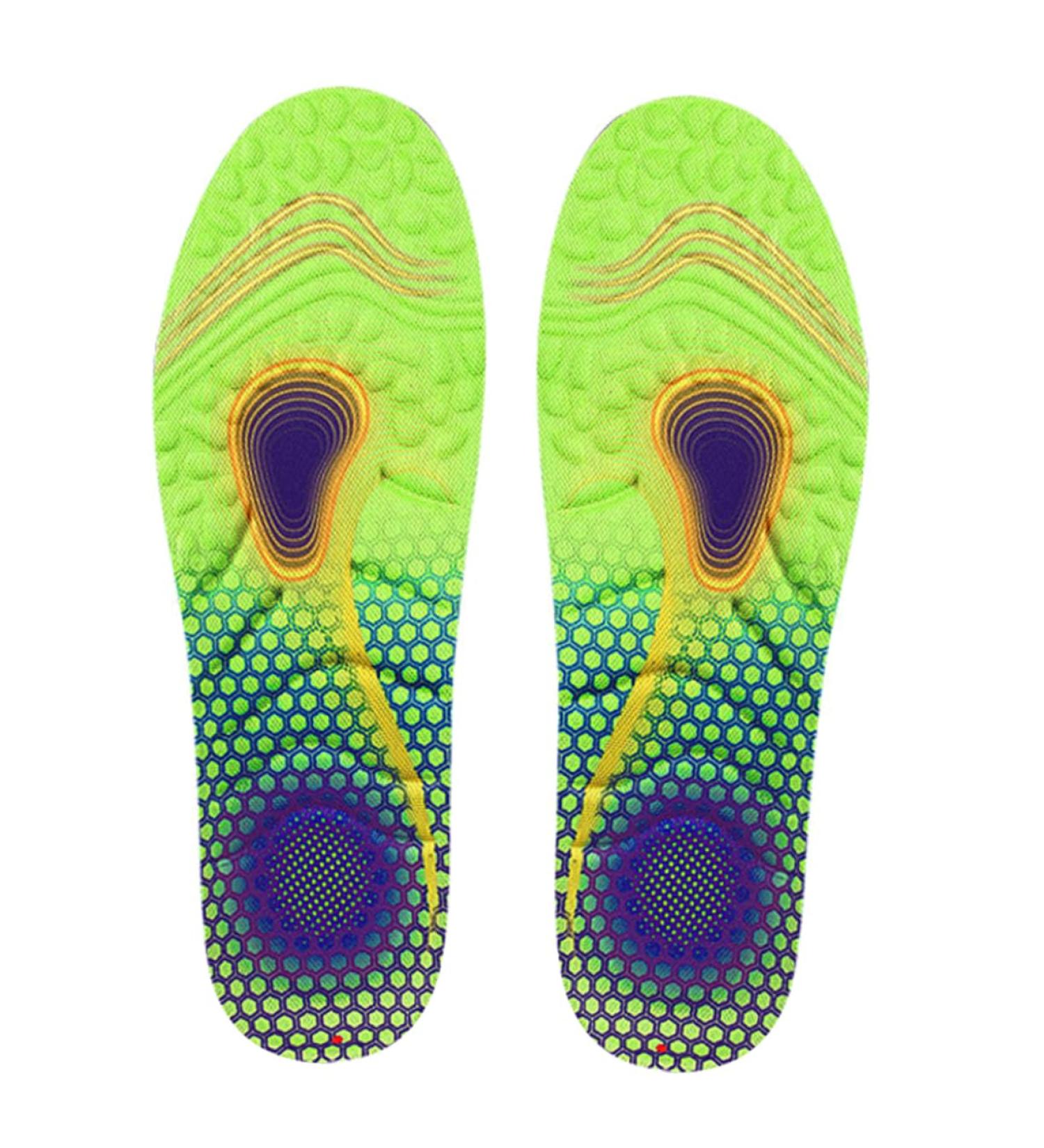 NOLITOY Sports Insoles - Shock-Absorbing Comfortable & Breathable Shoe Pads for Women | Elastic Insole Accessories - Buy Online on GoSupps.com