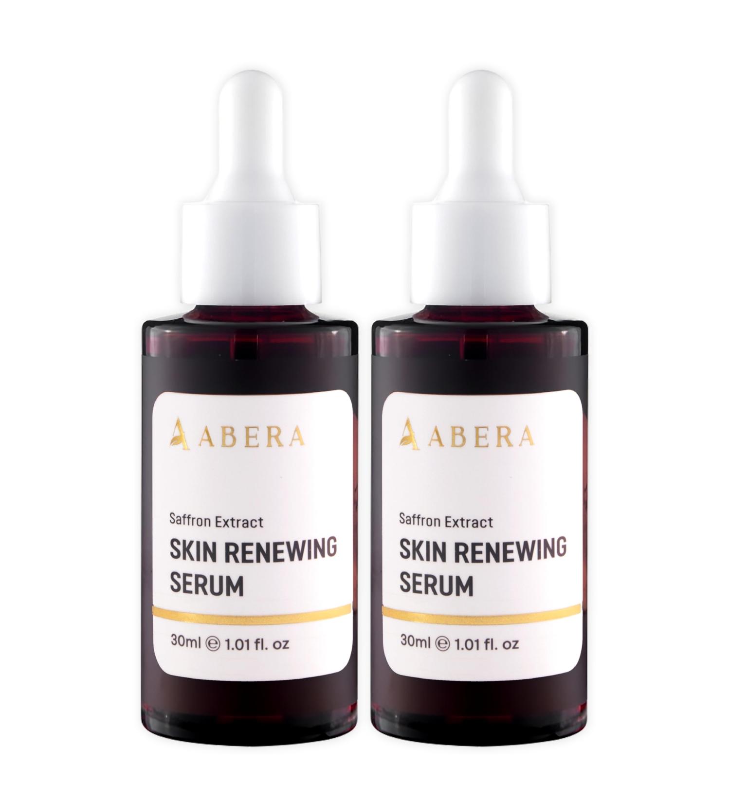 ABERA Saffron Serum For Melasma Treatment Renewing for Face Anti-Aging Treatment for Fine Lines & Wrinkles High Potency Saffron Extract Hydrating Serum Dark Spot Remover (2 BOXES) 1.01 Fl Oz (Pack of 2) - Buy Online on GoSupps.com
