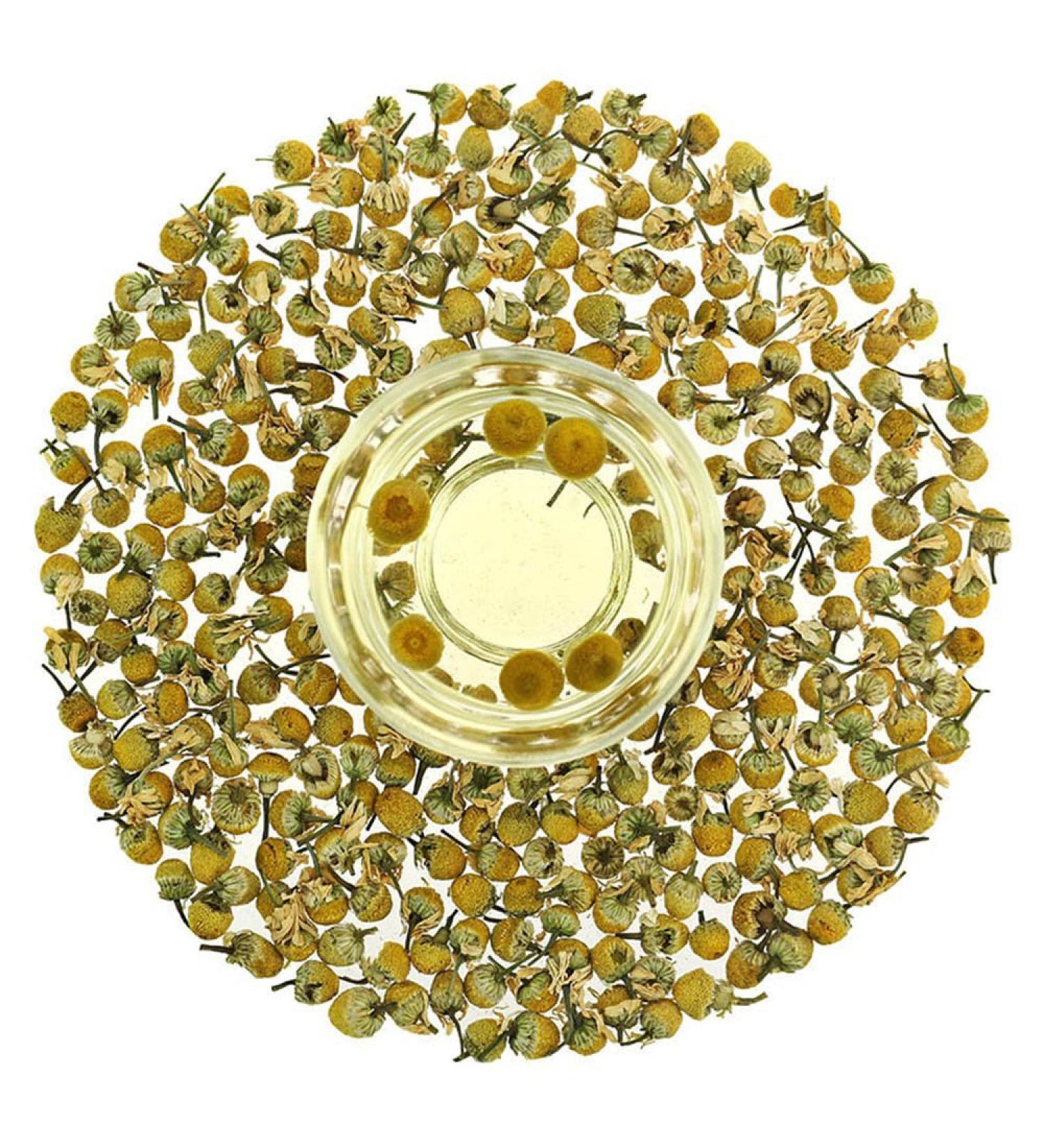 COLORFULTEA - 100 g (3.5 oz) - Chinese Health Herbal Tea - Flower Tea - Floral Tea - Scented Tea - Dried Chamomile Tea/Chamomile Flowers Tea - Fragrant Natural Organic Tea - Buy Online on GoSupps.com