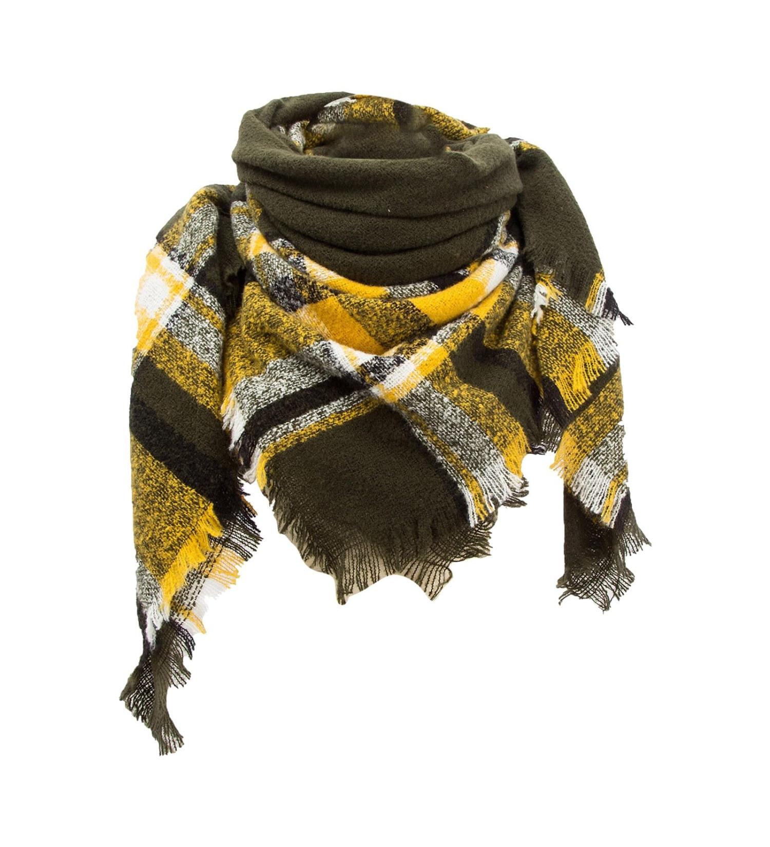 Buy HANXIULIN Ladies Cotton Scarf - Elegant Vintage Winter Scarf with Button | Luxurious Warmth for Every Occasion | International Shipping Available - Buy Online on GoSupps.com