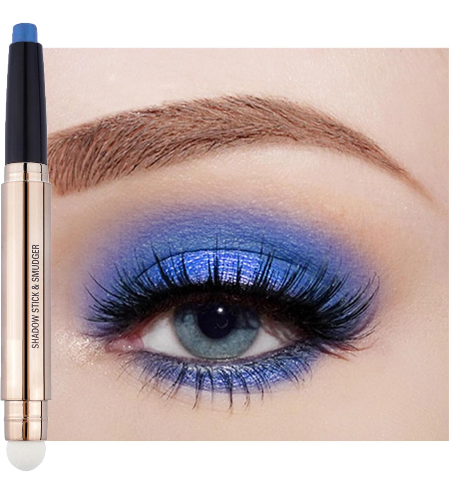 Glitter Eyeshadow Stick - High Pigmented & Cruelty-Free Metallic Eye Shadow Pen for Sensitive Eyes (#16) - Buy Online on GoSupps.com