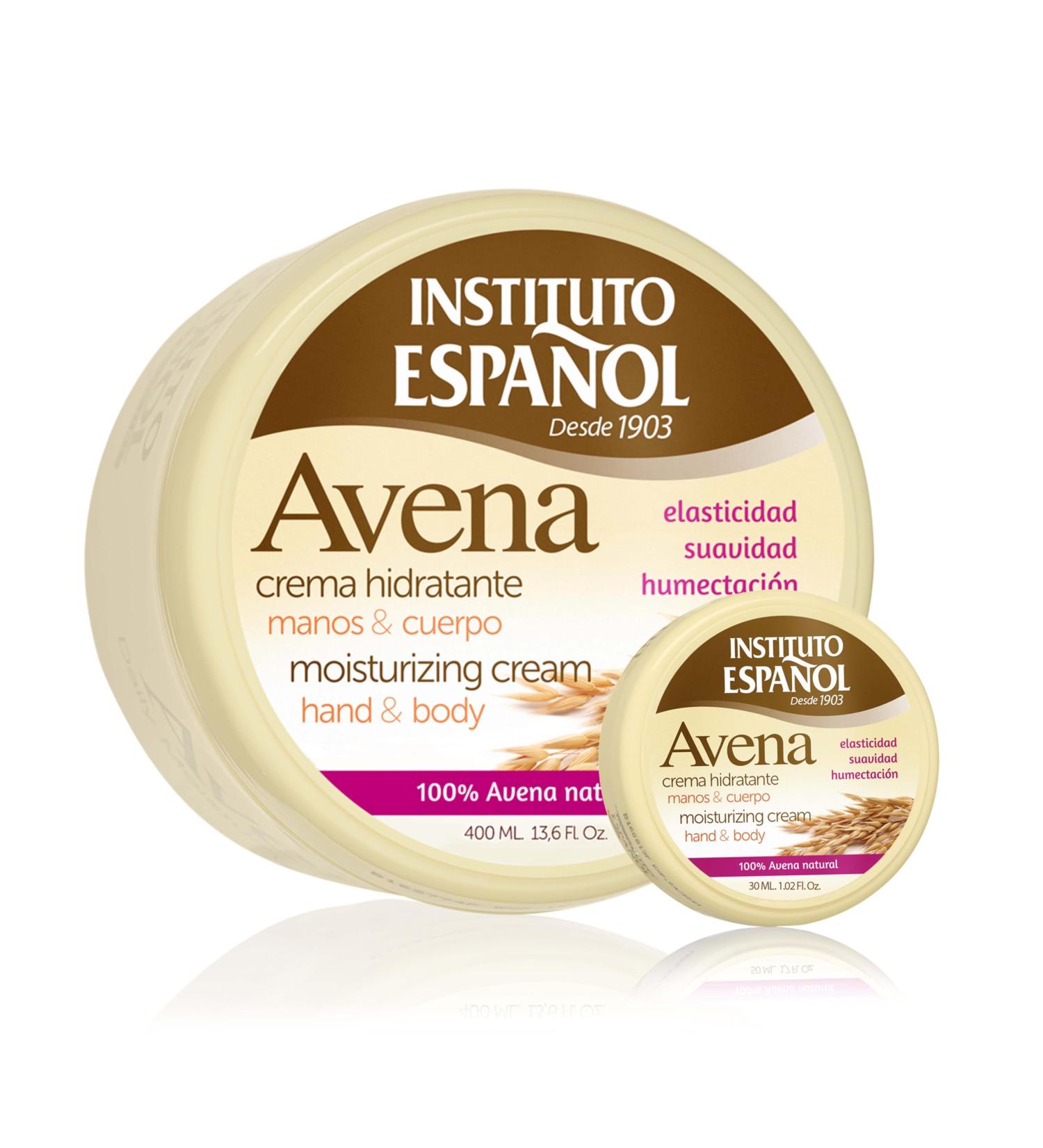 Instituto Espa ol Oatmeal Body Moisturizer | Scented Body Cream for Women Men | Treatment and Elasticity for Dry Chapped Skin | Ideal for the Whole Family | Travel Set 430 - Buy Online on GoSupps.com