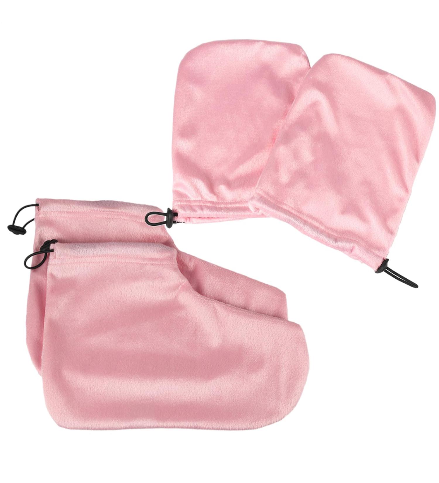 Gants en paraffine pour les mains Gants adoucissants pour les mains | Ouverture lastique respirante et douce pour les pieds Ensemble de couvre-pieds pour r chauffer et hydrater la cr me - Buy Online on GoSupps.com