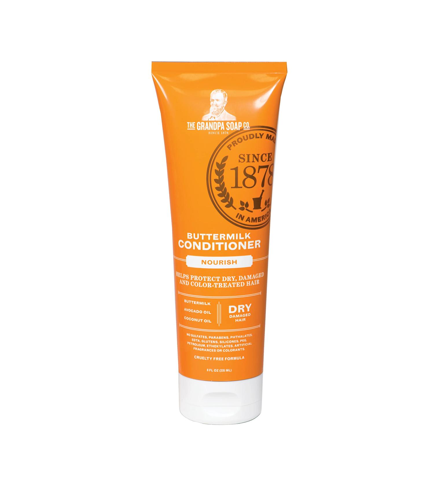 Grandpa Soap Co. Buttermilk Conditioner 8 fl oz - Nourishing Hair Care - Buy Online on GoSupps.com