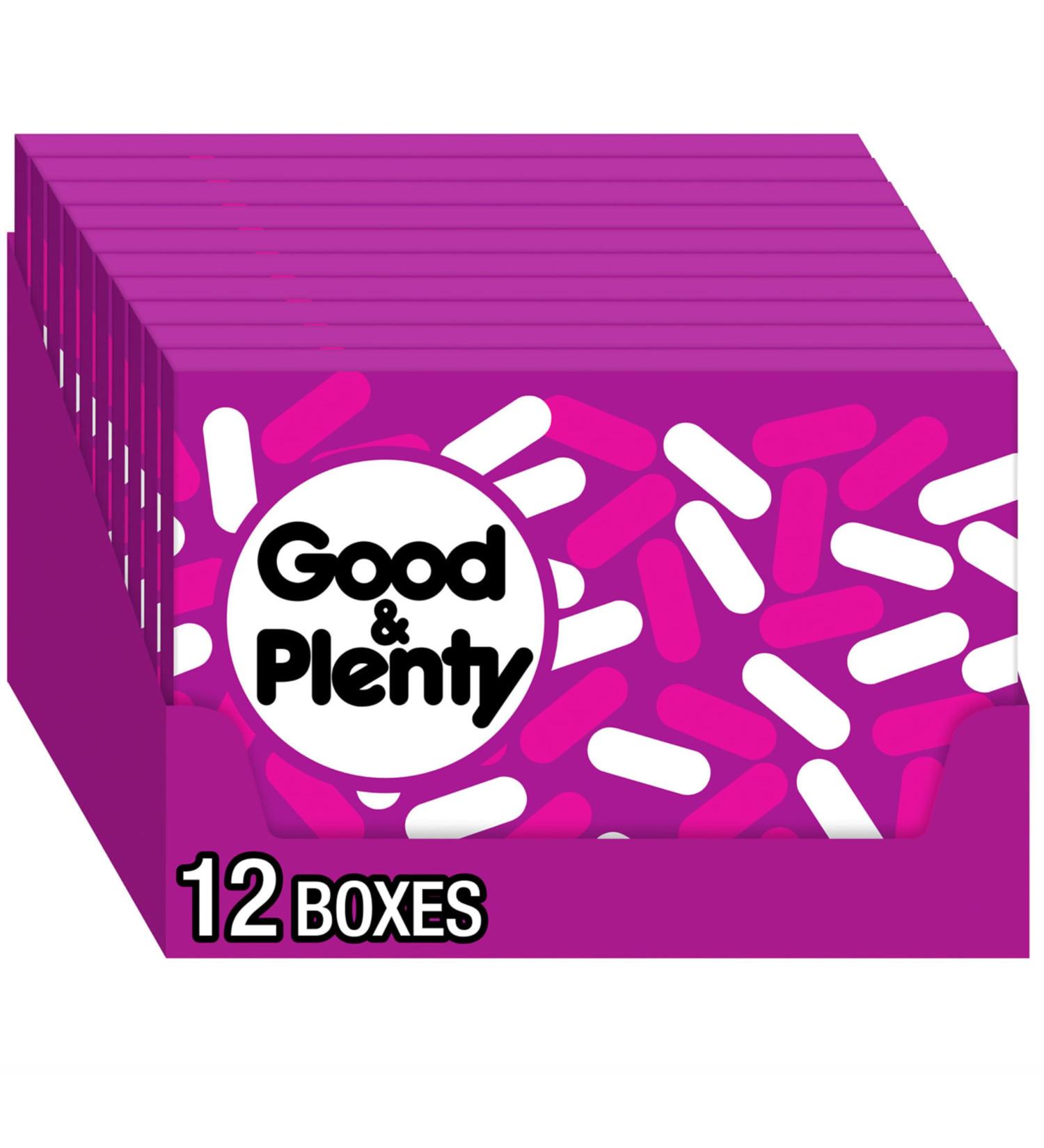 Hershey Good 'n Plenty 6-Ounce Boxes (Pack of 12) - Buy Online on GoSupps.com