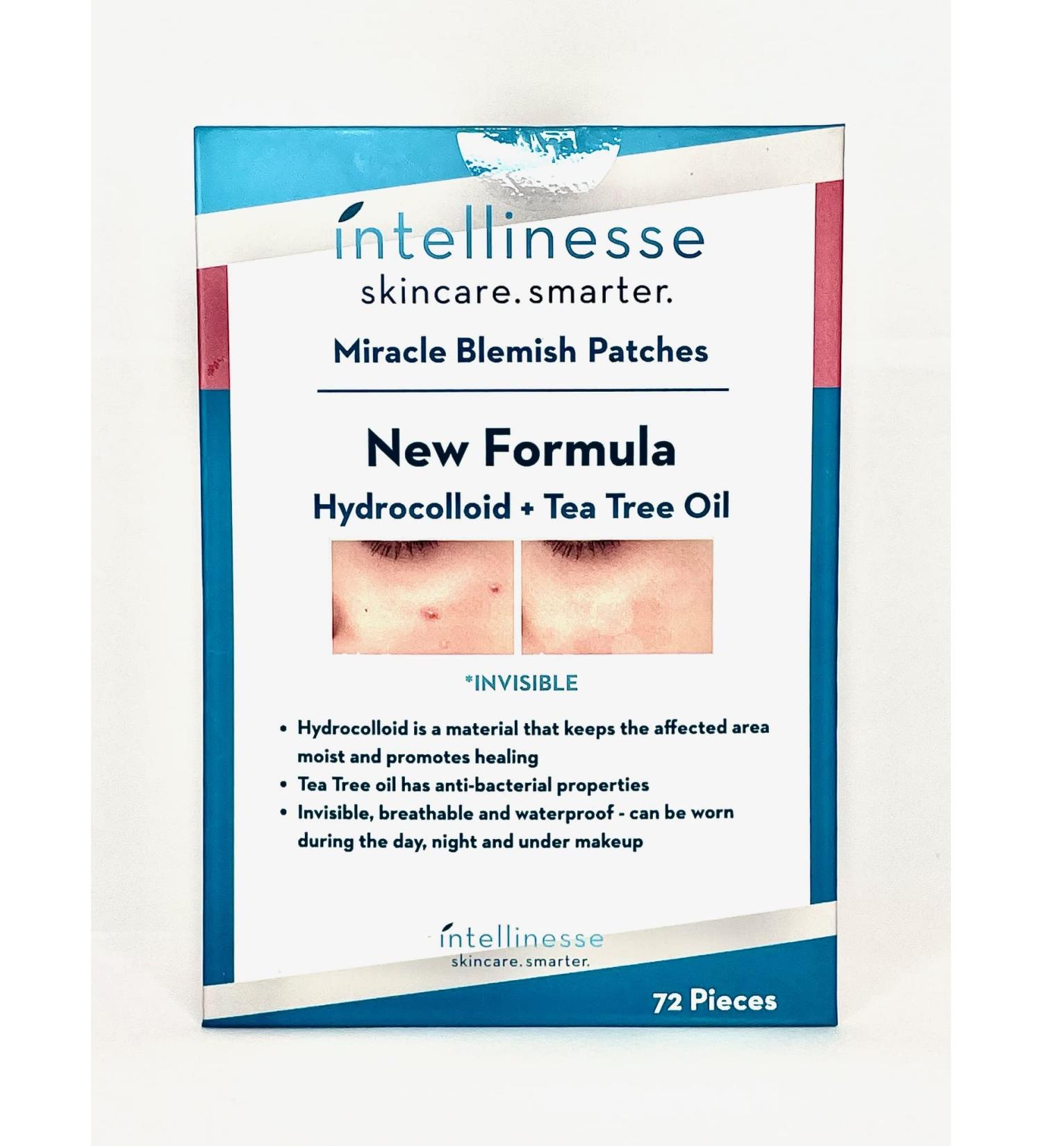 Invisible Miracle Blemish Patch (72 Count) - Hydrocolloid & Tea Tree - Rapid Pimple Removal & Healing Stickers for Skin & Face - Buy Online on GoSupps.com