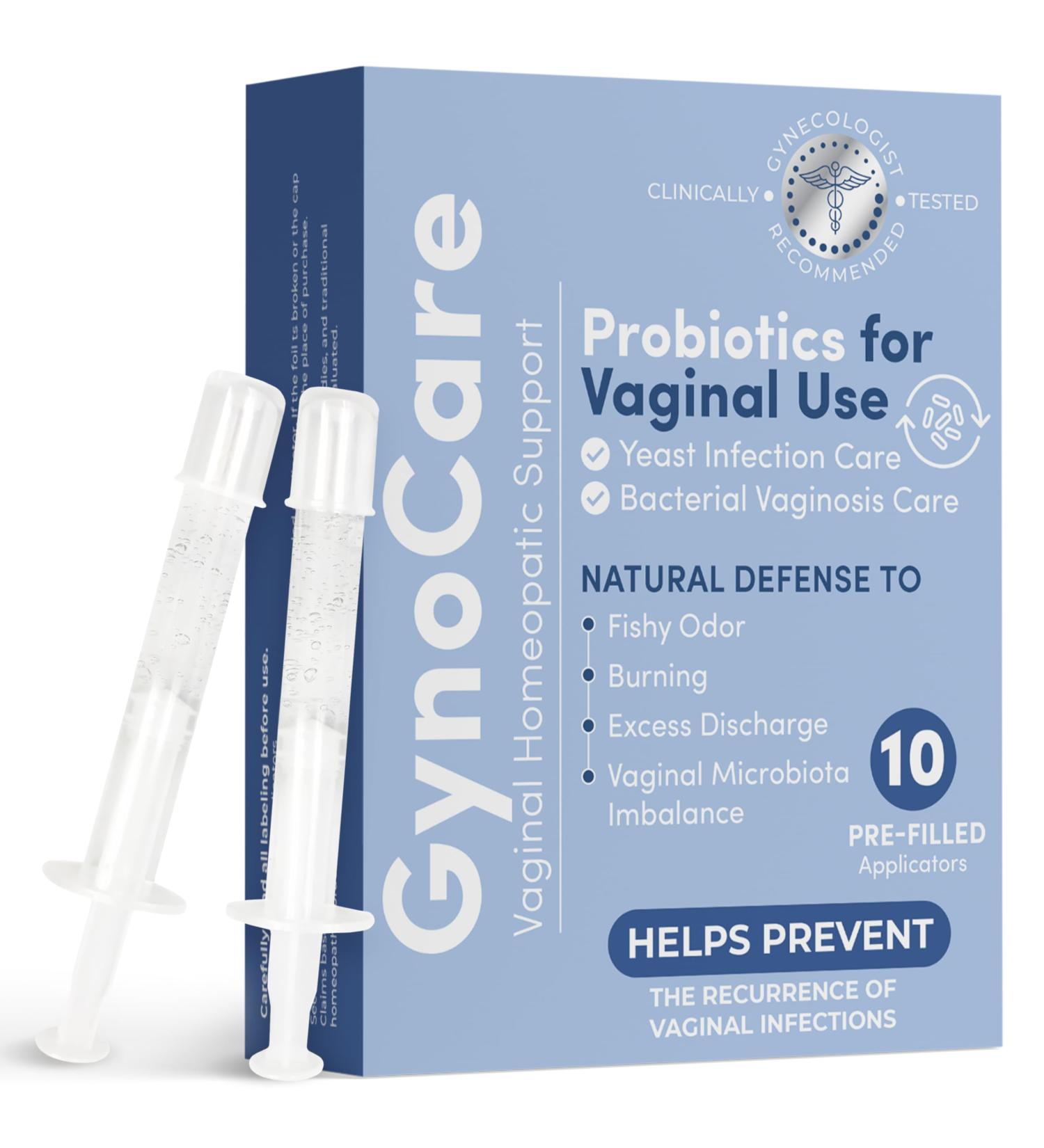 Vaginal Probiotic Gel | Yeast Infection & BV Treatment for Women | Odor Elimination & Vaginal Health | 10 Pre-Filled Applicators - Fast International Shipping - Buy Online on GoSupps.com