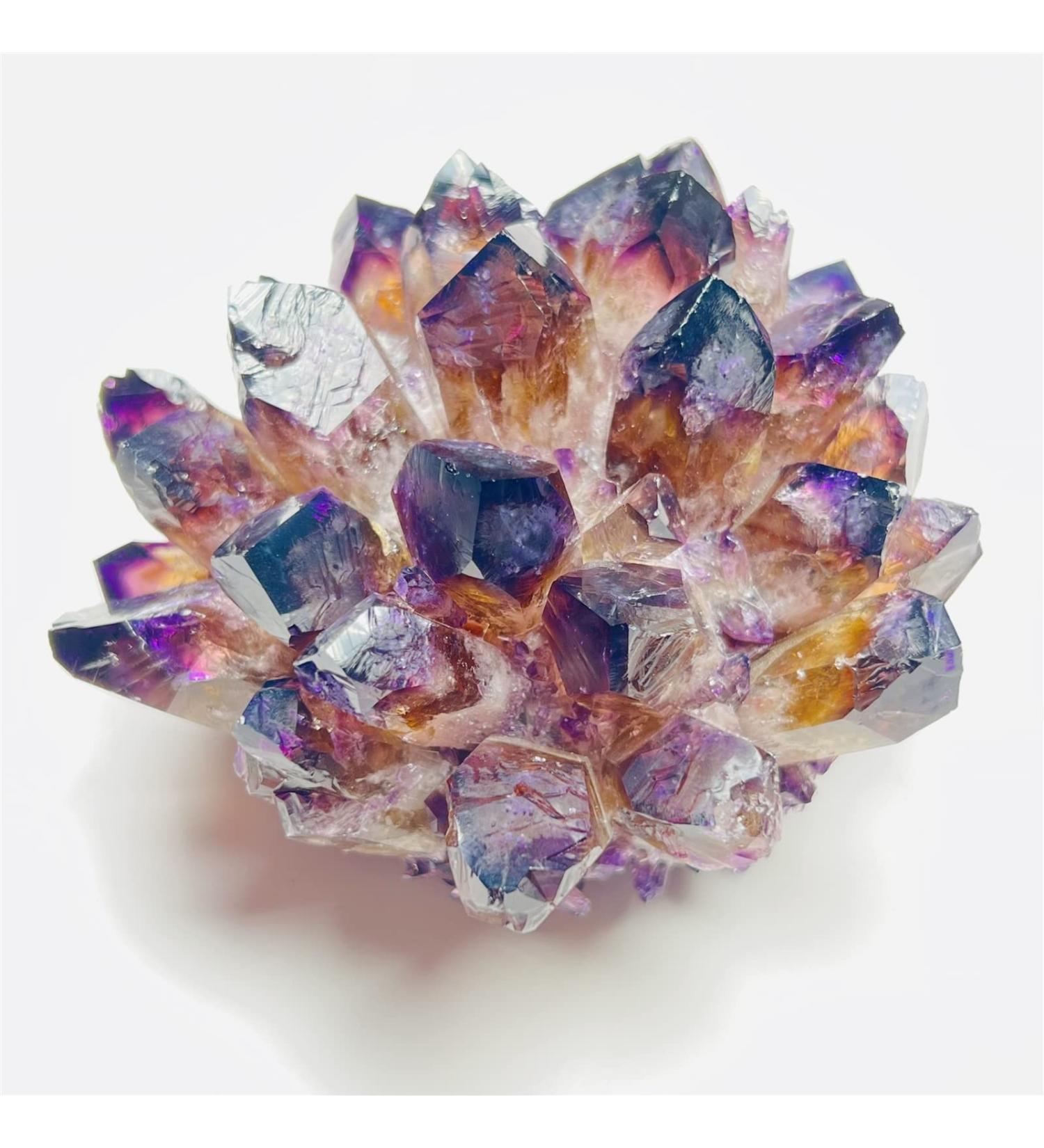 Natural Crystal Rough 1Pcs Natural Purple Ghost Phantom Quartz Crystal Cluster Rock Stones and Crystals Specimen Home Deco PEIQIYIN - Buy Online on GoSupps.com