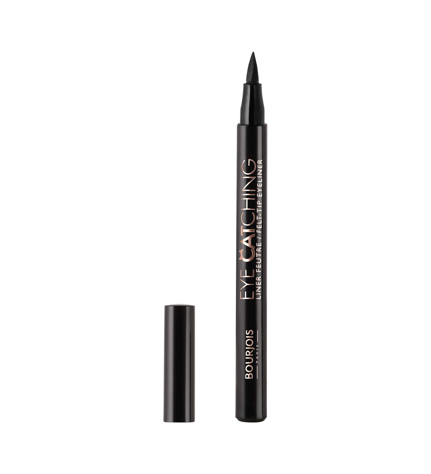 Bourjois Eye Catching Feutre Eyeliner 01 Black - Best Long-lasting Liquid Eyeliner | International Shipping Available - Buy Online on GoSupps.com