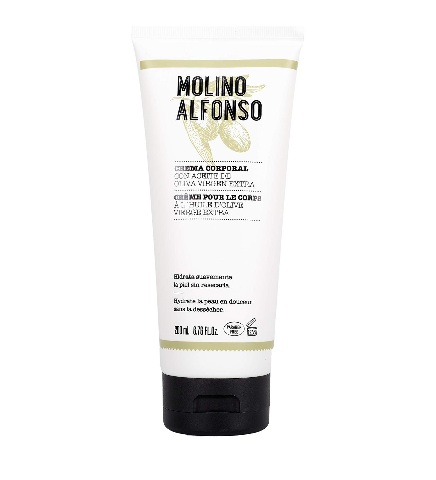 Alfonso Mill Tube Body Cream with Olive Oil 200 ml Molino Alfonso - Buy Online on GoSupps.com
