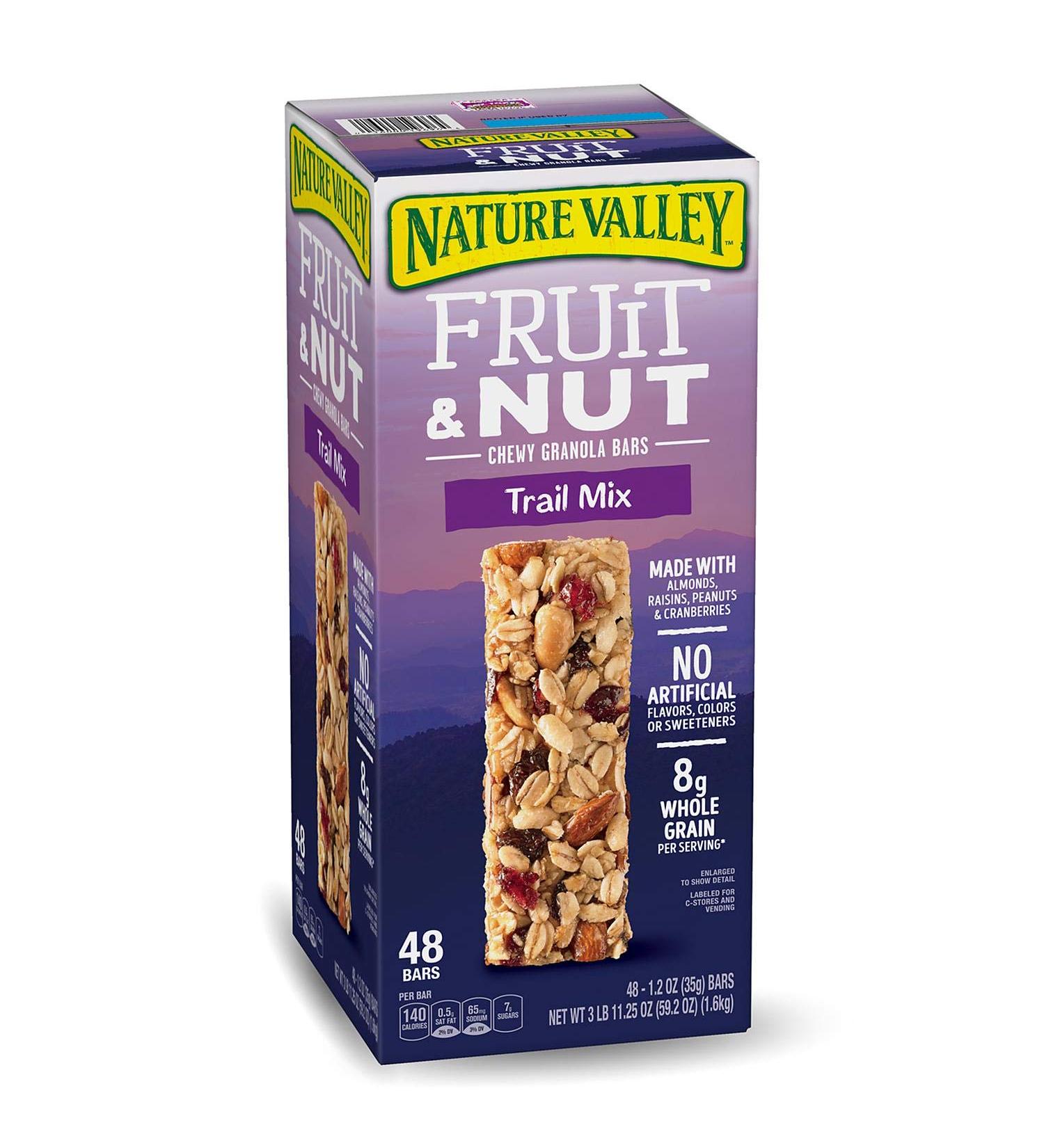 Nature Valley Fruit & Nut Chewy Trail Mix Granola Bars, 11.25 Ounce