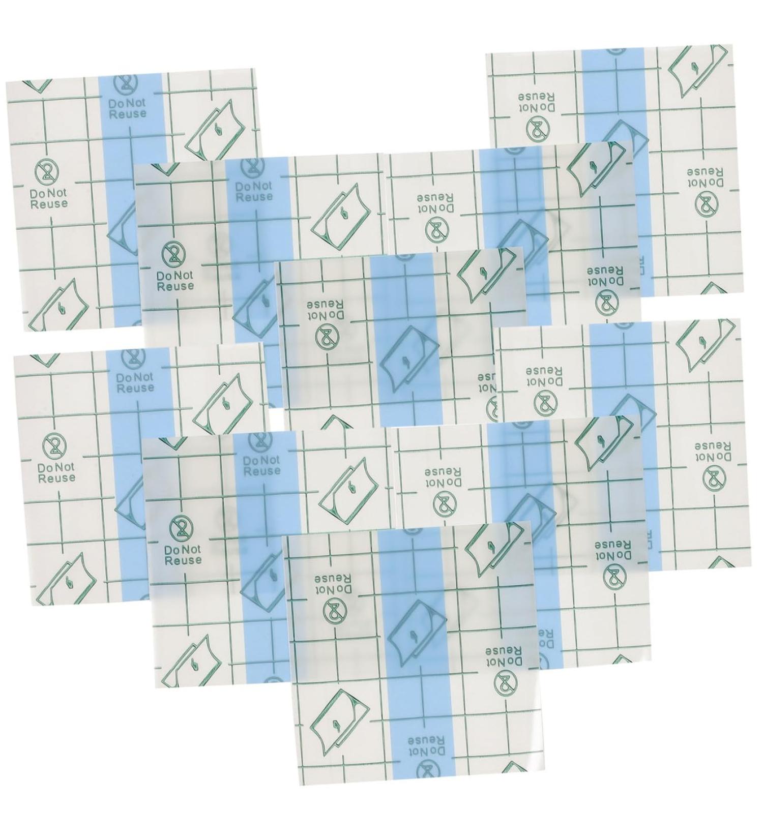 Hohopeti 100 pi ces Palettes Maquillage Usage Unique Transparentes Autocollantes Protection tanche pour Fards Paupi res Fond de Teint L vres Blush Usage Professionnel et Personnel - Buy Online on GoSupps.com
