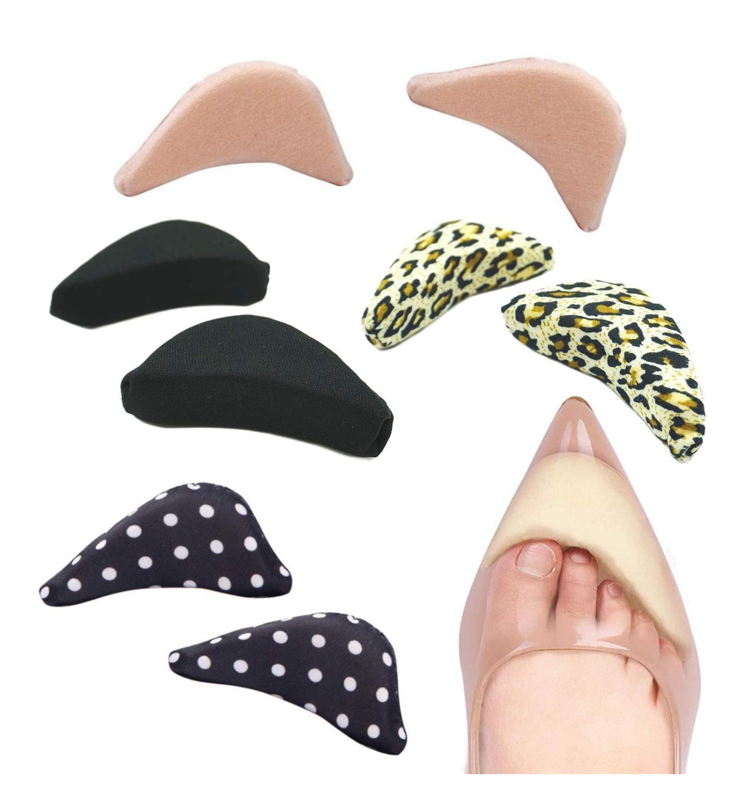 4 Pairs Foam Toe Filler - Soft Sponge Big Toe Plug for Too Big Shoes - Buy Online on GoSupps.com