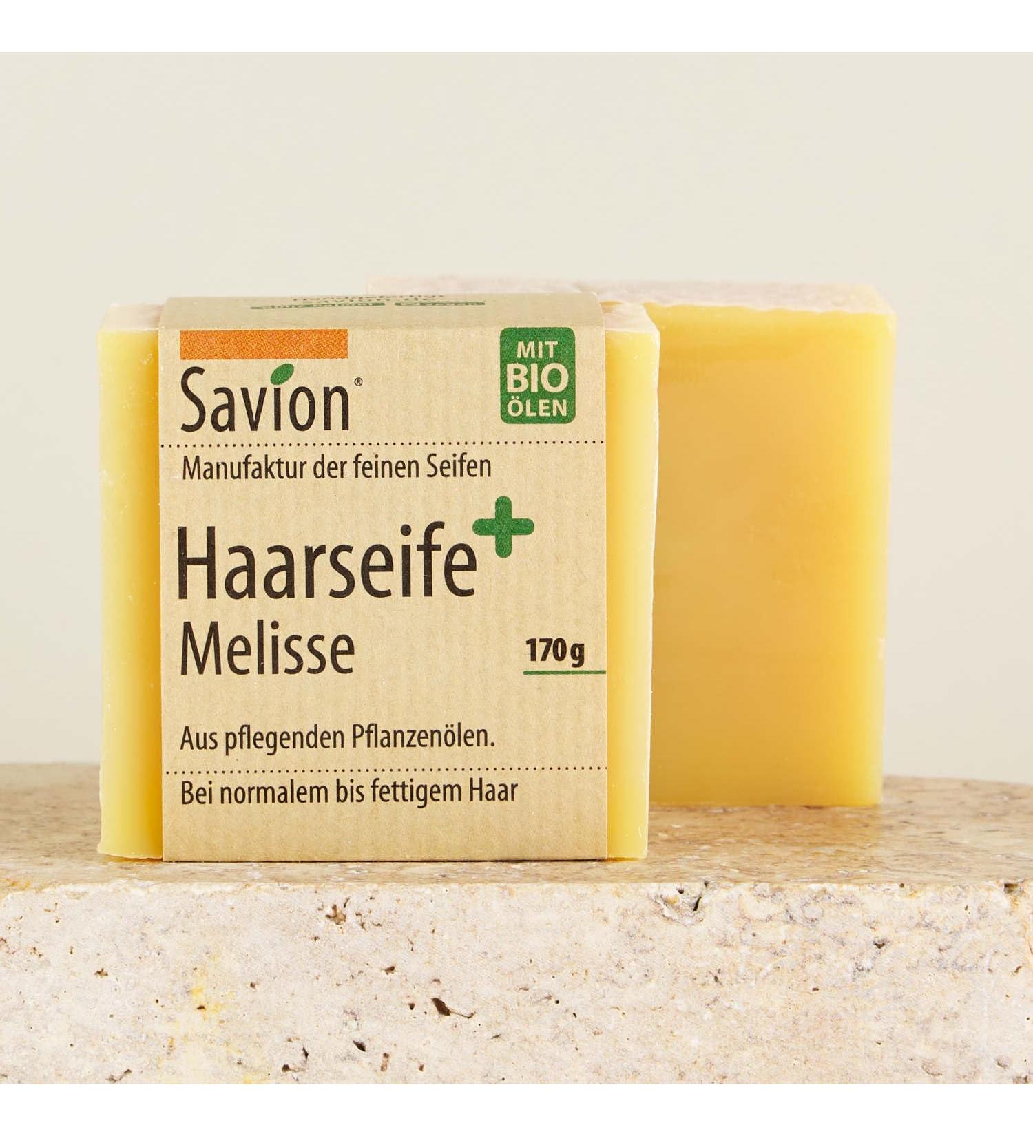  Savion Savion Melisse Plus Soap for Normal to Oily Hair Vegan Palm Oil Free 170g - Buy Online on GoSupps.com