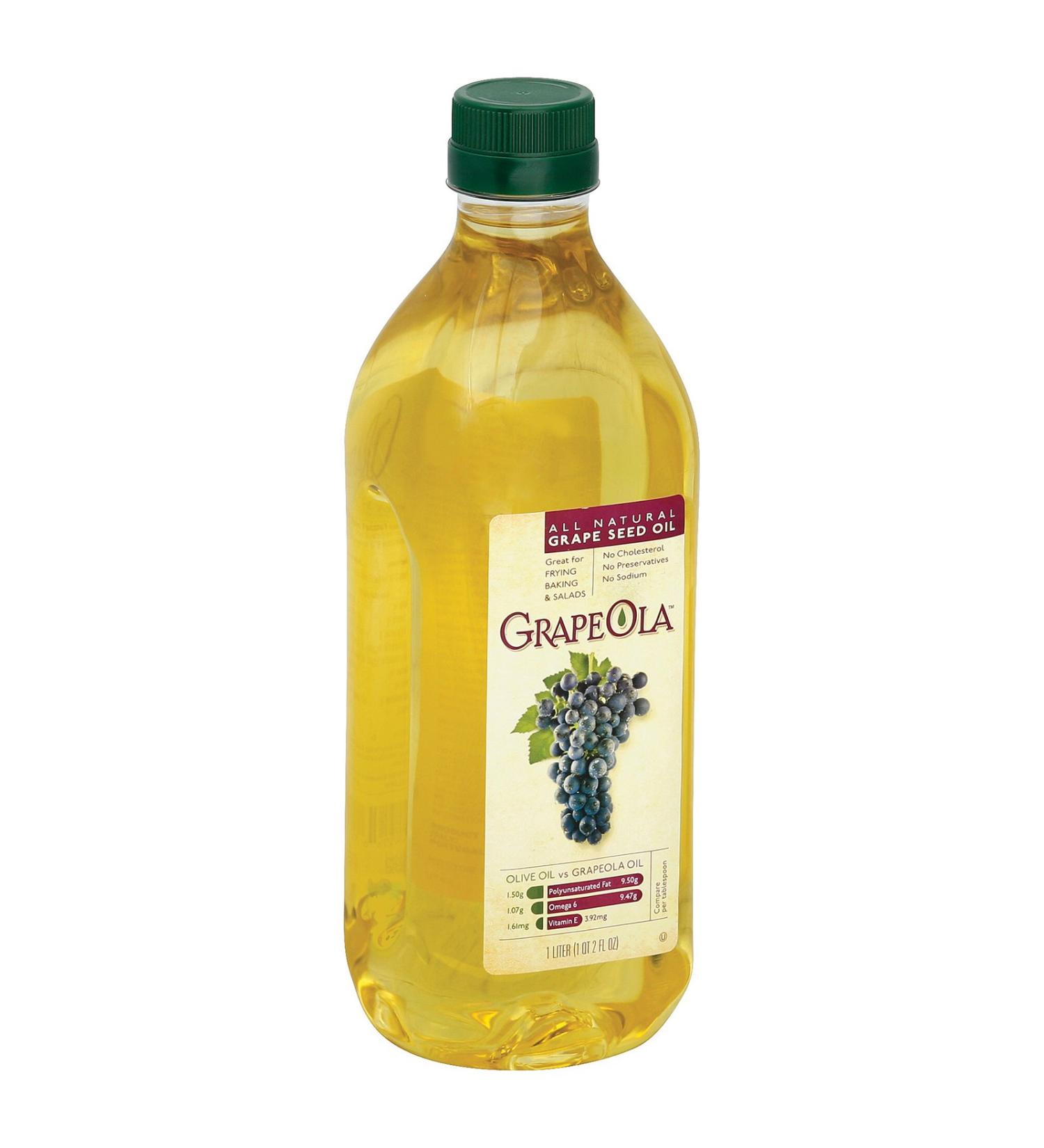 Grapeola Oil Grape Seed 1-Liter (12 Pack)