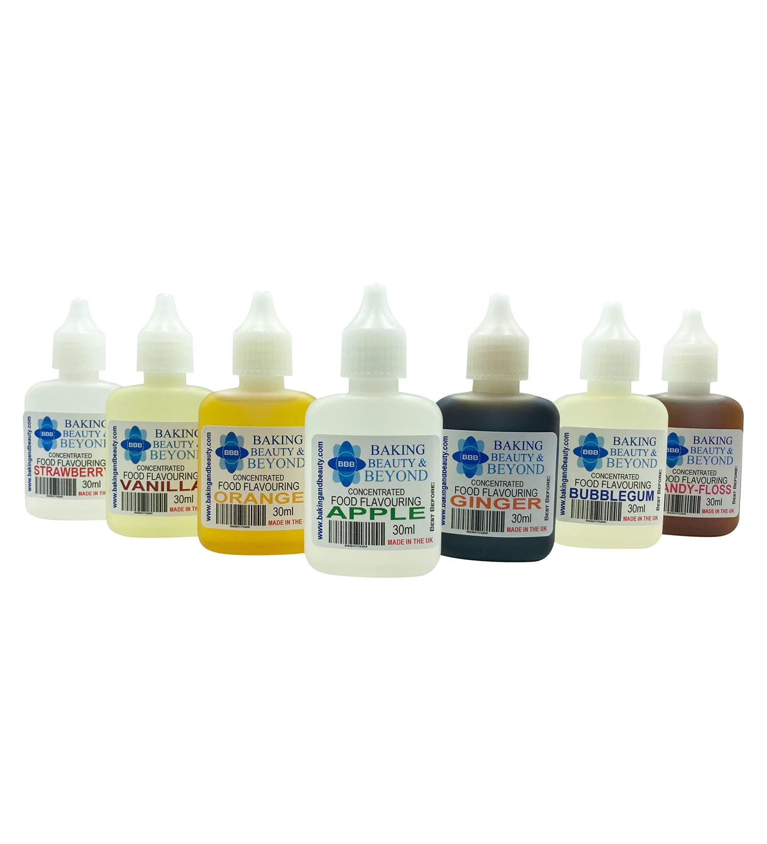 Baking Beauty and Beyond Concentrated Food Flavouring Oil - Dozen of Professional Quality Food Grade Flavouring Oil for Candy Making Baking Cooking Lip Balm and Lip Gloss - Apple Pie (30ml)