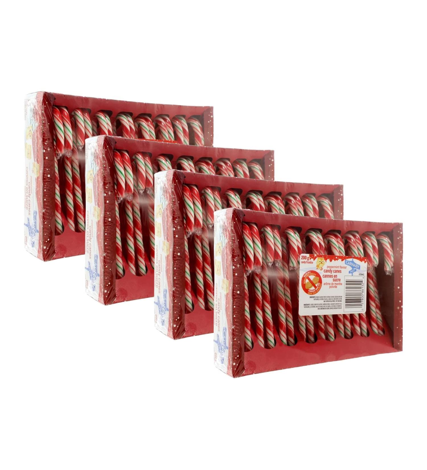 Candy canes Pack of 4 wholesale club sweet peppermint candy canes
