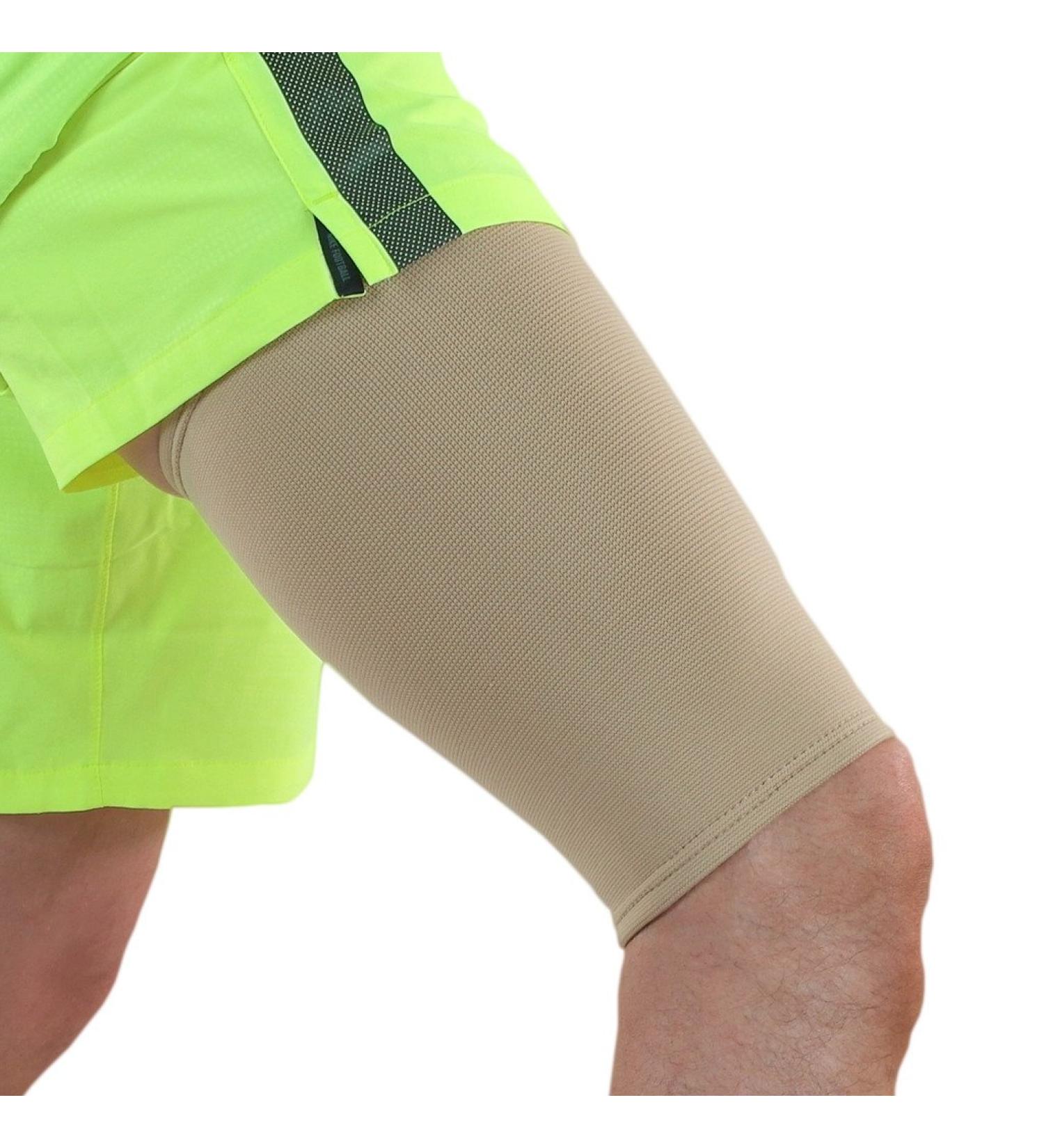 NeoPhysio Medical Grade XXL Beige Thigh Support Sleeve - 62-68cm Compression - Buy Online on GoSupps.com