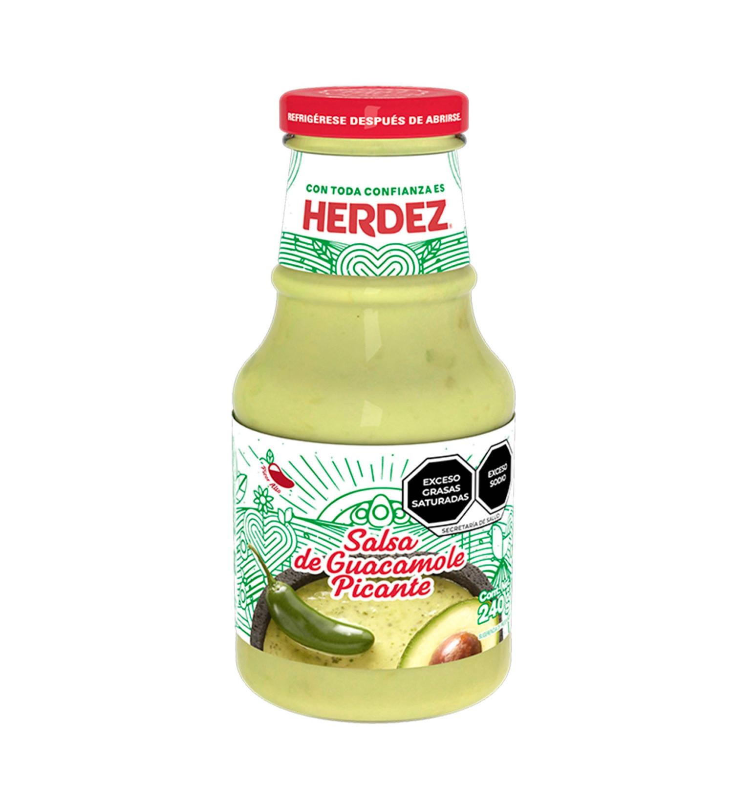 Herdez Herdez Guacamole Picante with sharp guacamole 240g
