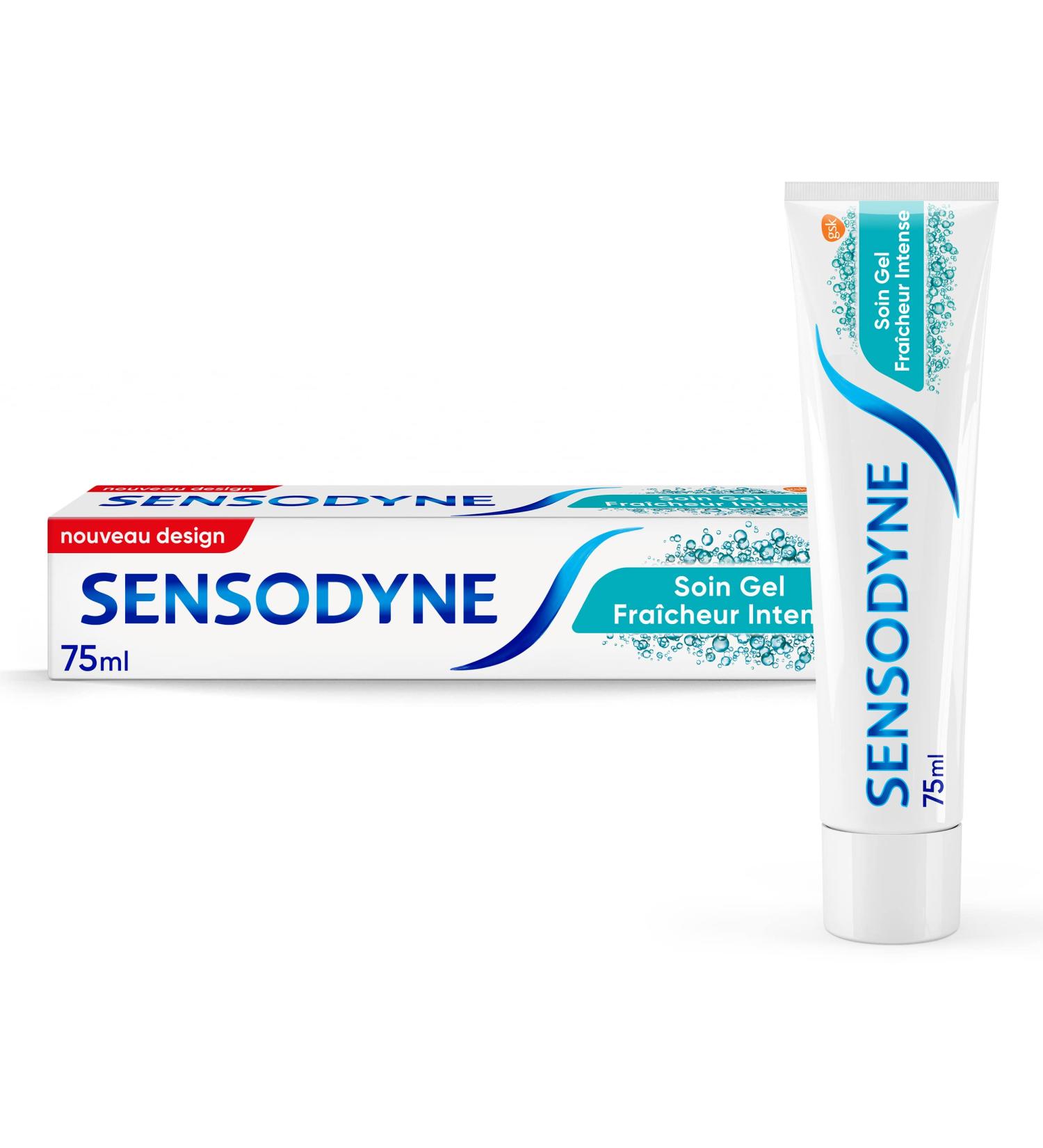 Sensodyne Intense Freshness Gel Toothpaste Limiting Tooth Sensitivity 75 ml - Buy Online on GoSupps.com