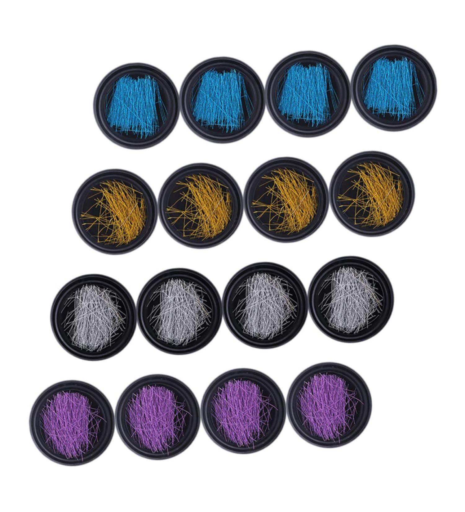 Healeved 16 Boxes Nail Art Decorations Manicure Metal Wire Nail Wire Nail Art Threads Manicure Threads Nail Ornaments Nail Threads Manicure Metal Threads Nail Art Accessory Charm Alloy Line - Buy Online on GoSupps.com