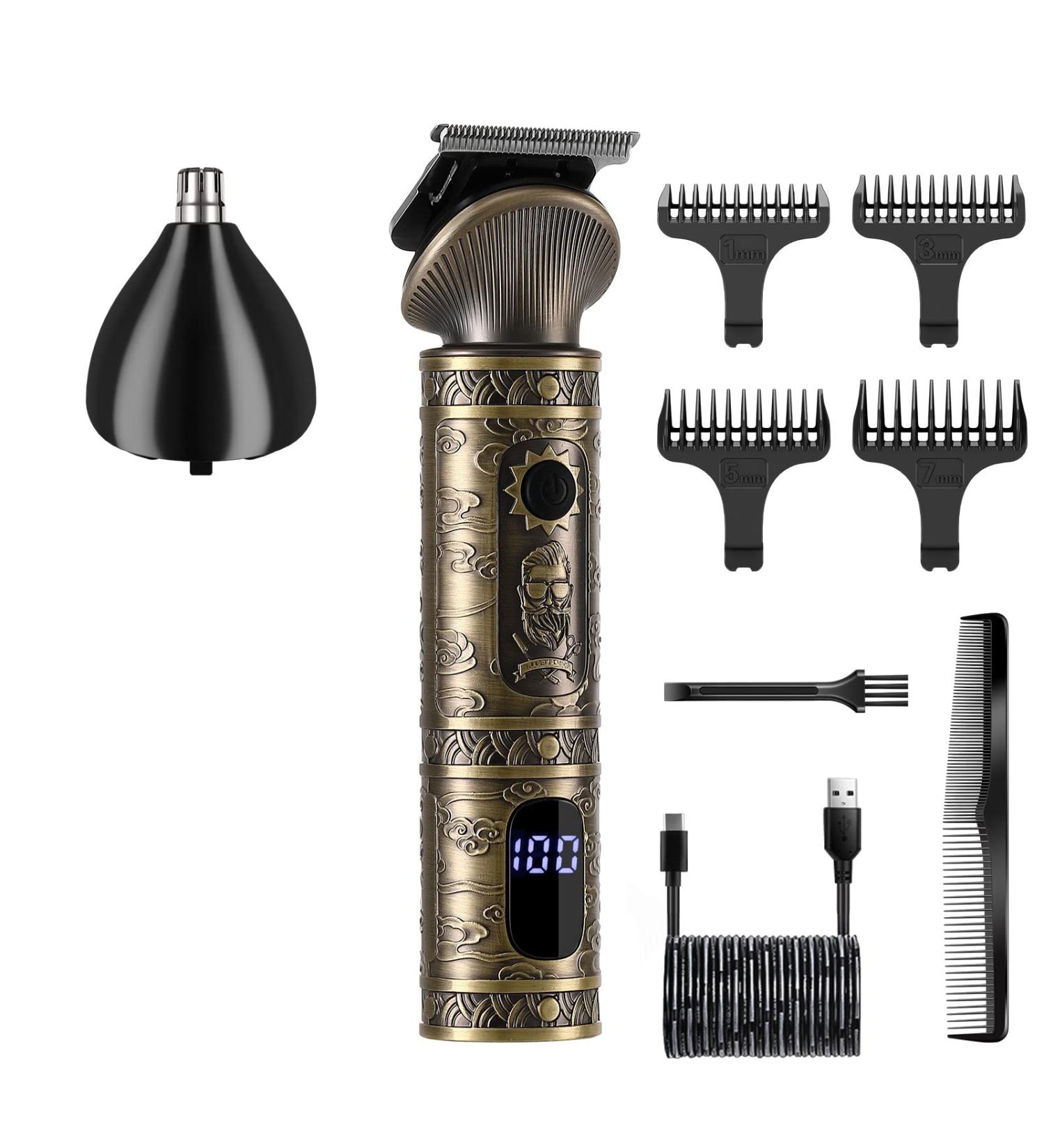 Professional Hair Cutting Tool & Clipper Set for Men | 0 Gapped Beard Trimmer & Grooming Kit - Ideal for Precise Cuts & Styling - Buy Online on GoSupps.com