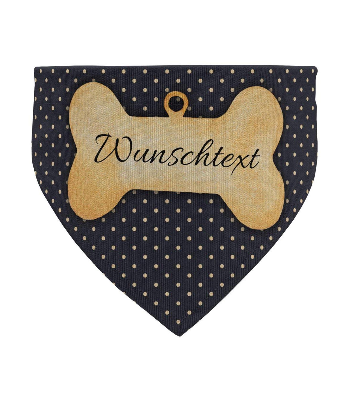 Printplanet Dog Scarf with Custom Name - Personalized Dog Scarf & Tag - Size L - Buy Online on GoSupps.com