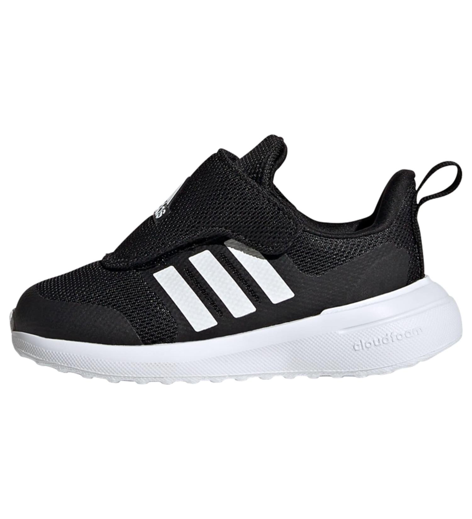 Adidas Unisex Kinder Fortarun 2.0 Kids Shoes - Low Top Black & White (27 EU) | International Shipping Available - Buy Online on GoSupps.com