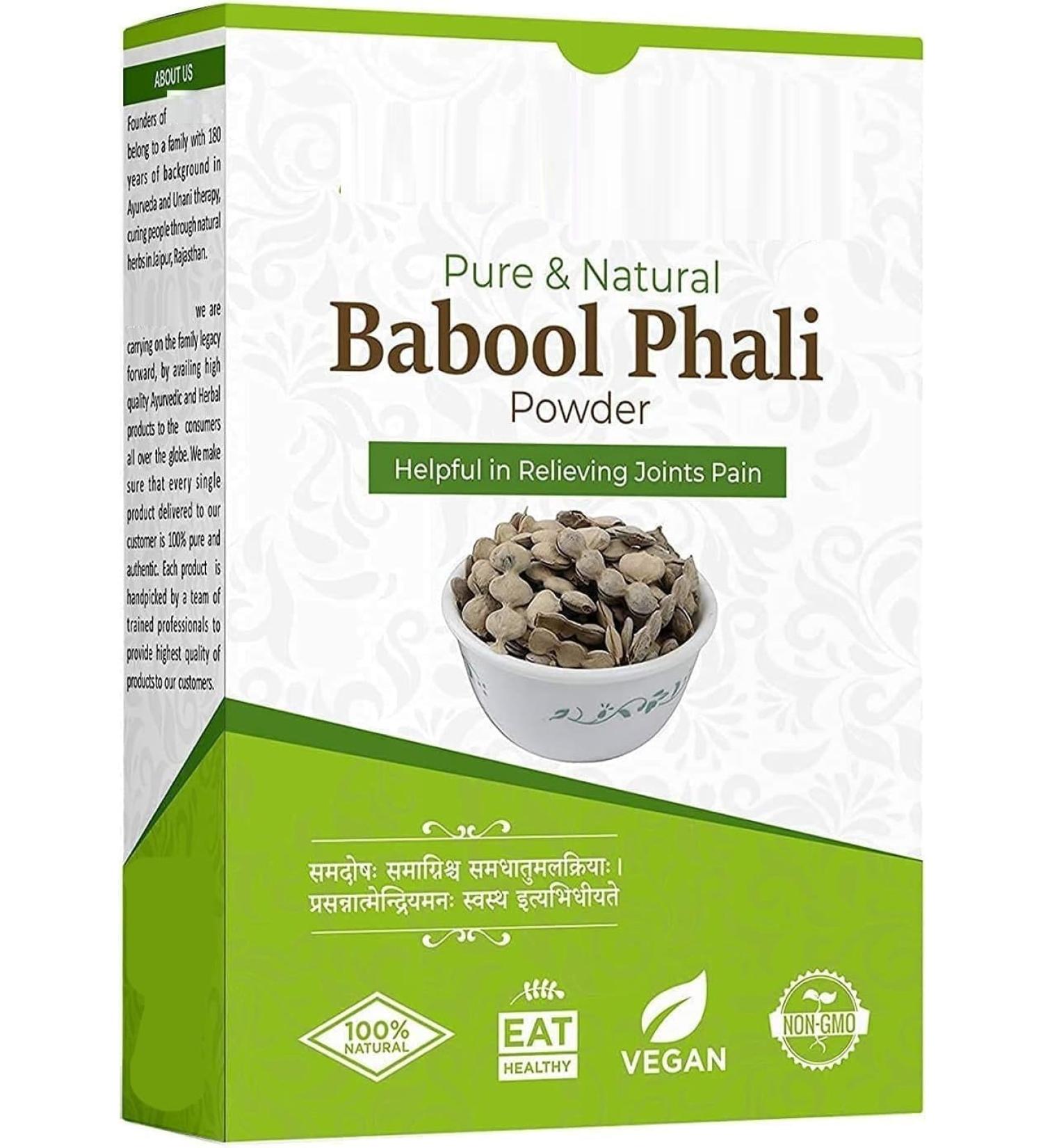 SM Babool Phali Poudre (500 g) Babool Phali Kikar Phali - Kikar Phali - Buy Online on GoSupps.com