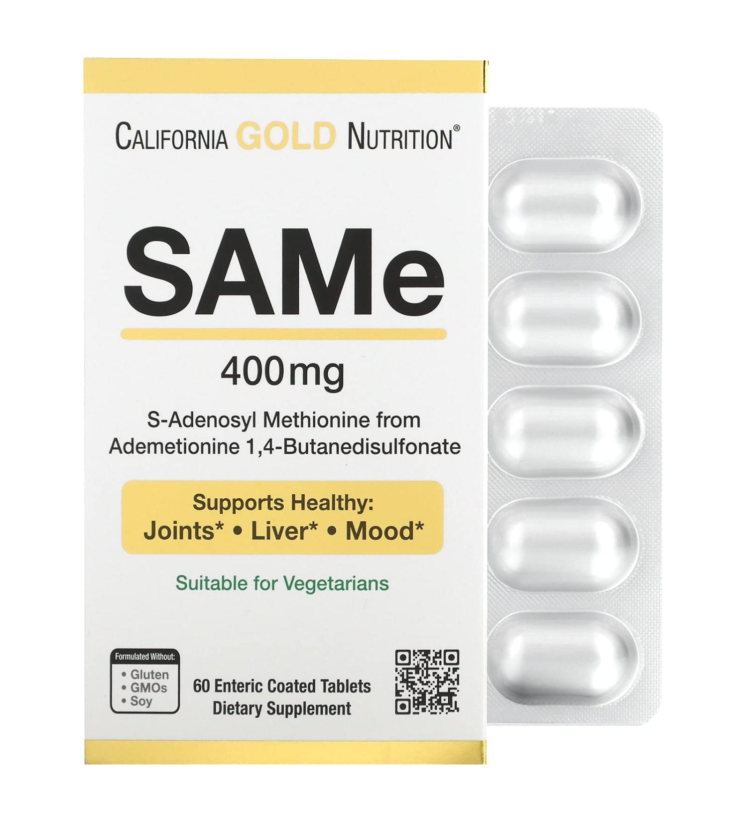California Gold Nutrition Butanedisulfonate 400mg | 60 Enteric Coated Tablets - Buy Online on GoSupps.com