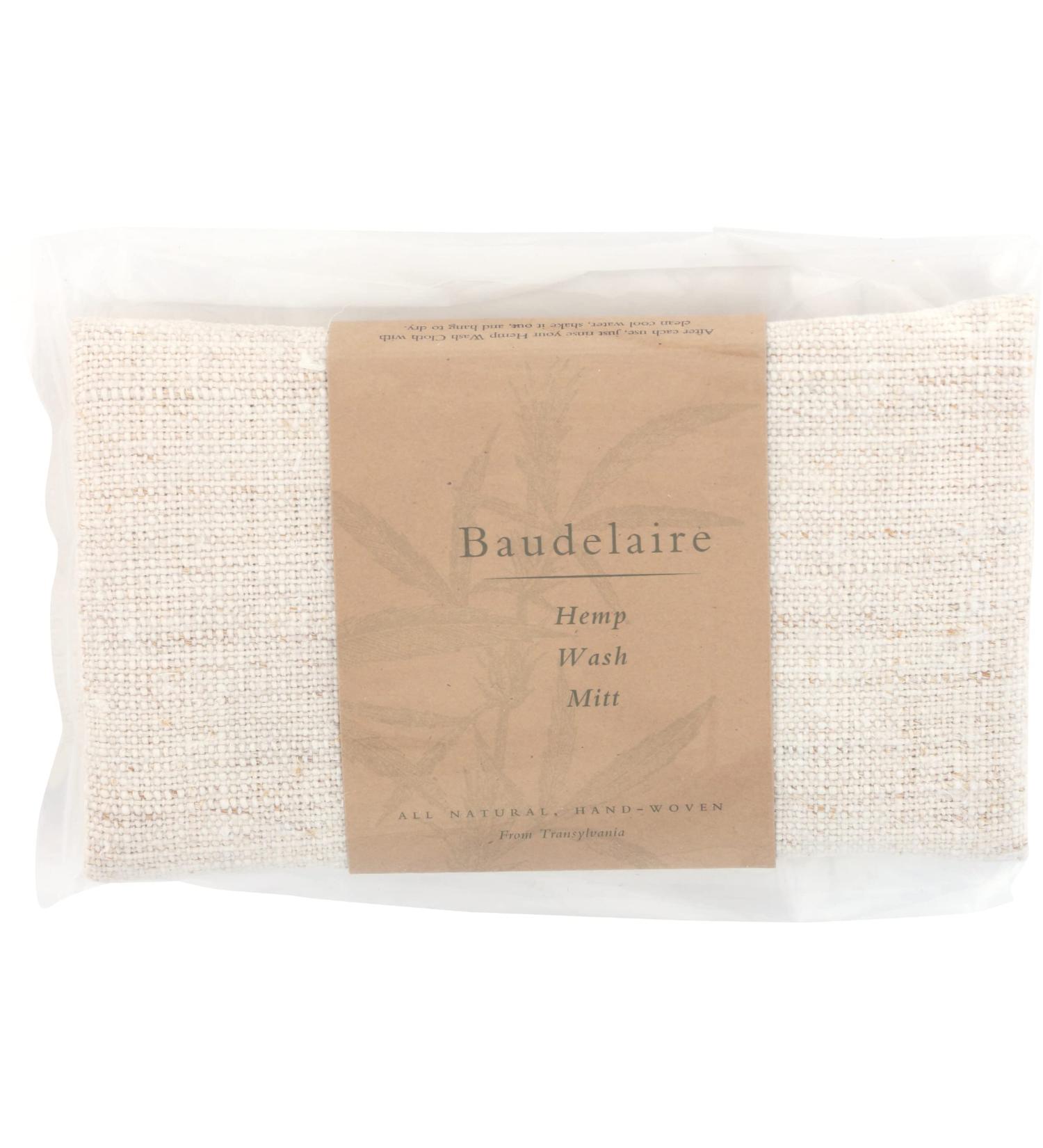 Baudelaire Washcloth Hemp  1 EA