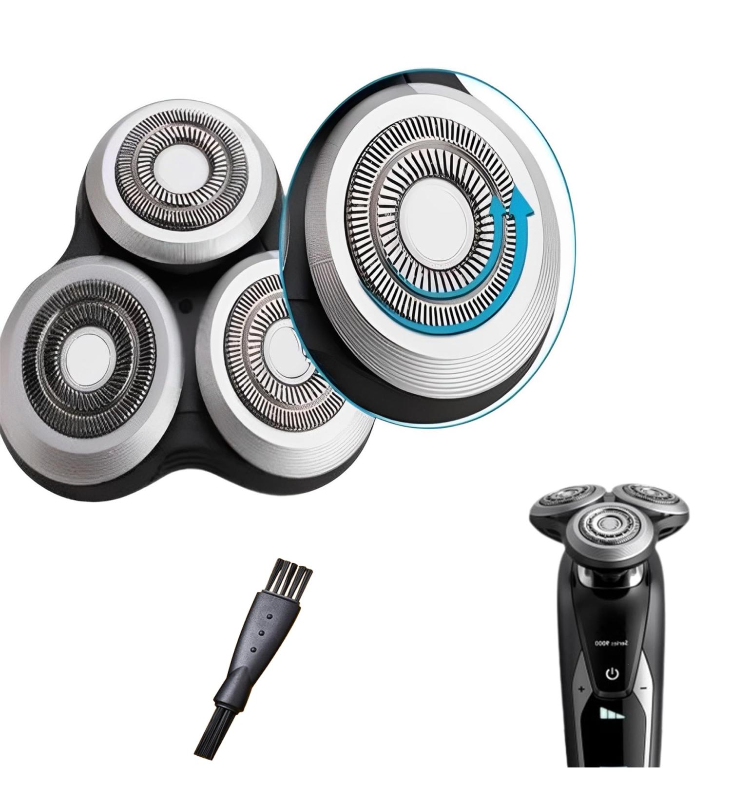 SH90 Replacement Heads for Electric Shavers | Compatible with S9000 & S8000 Series - High-Quality Rotary Blades - Buy Online on GoSupps.com