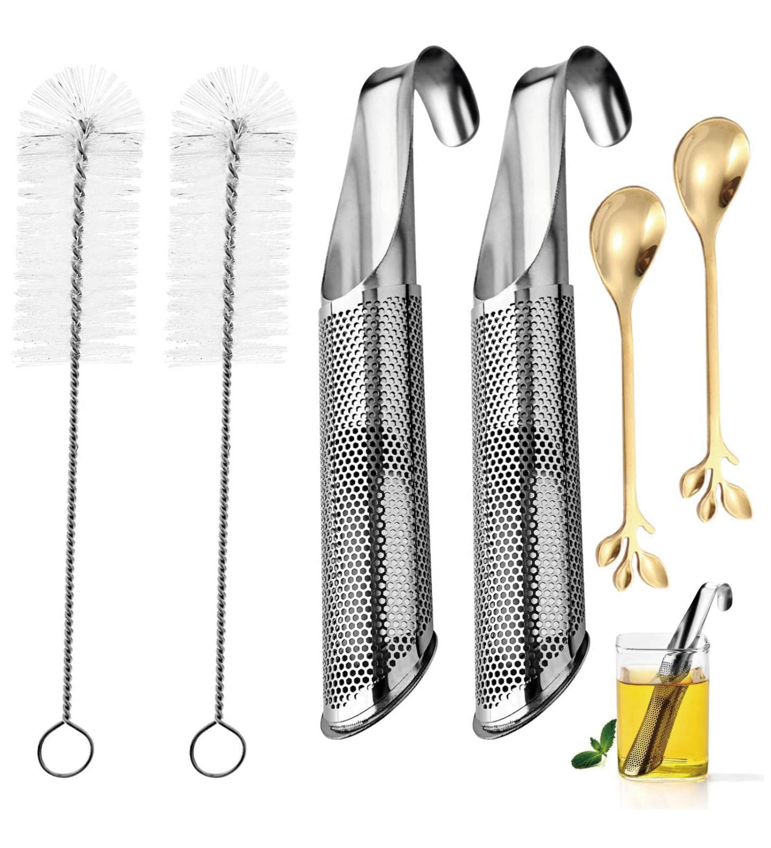 Bulk tea diffuser Stainless Steel Tea Diffuser Stainless Steel Tea Diffuser Stainless Steel Tea Diffusers for Loose Tea Fine Mesh Tea Infuser for Loose Leaf Tea 2 Pcs - Buy Online on GoSupps.com