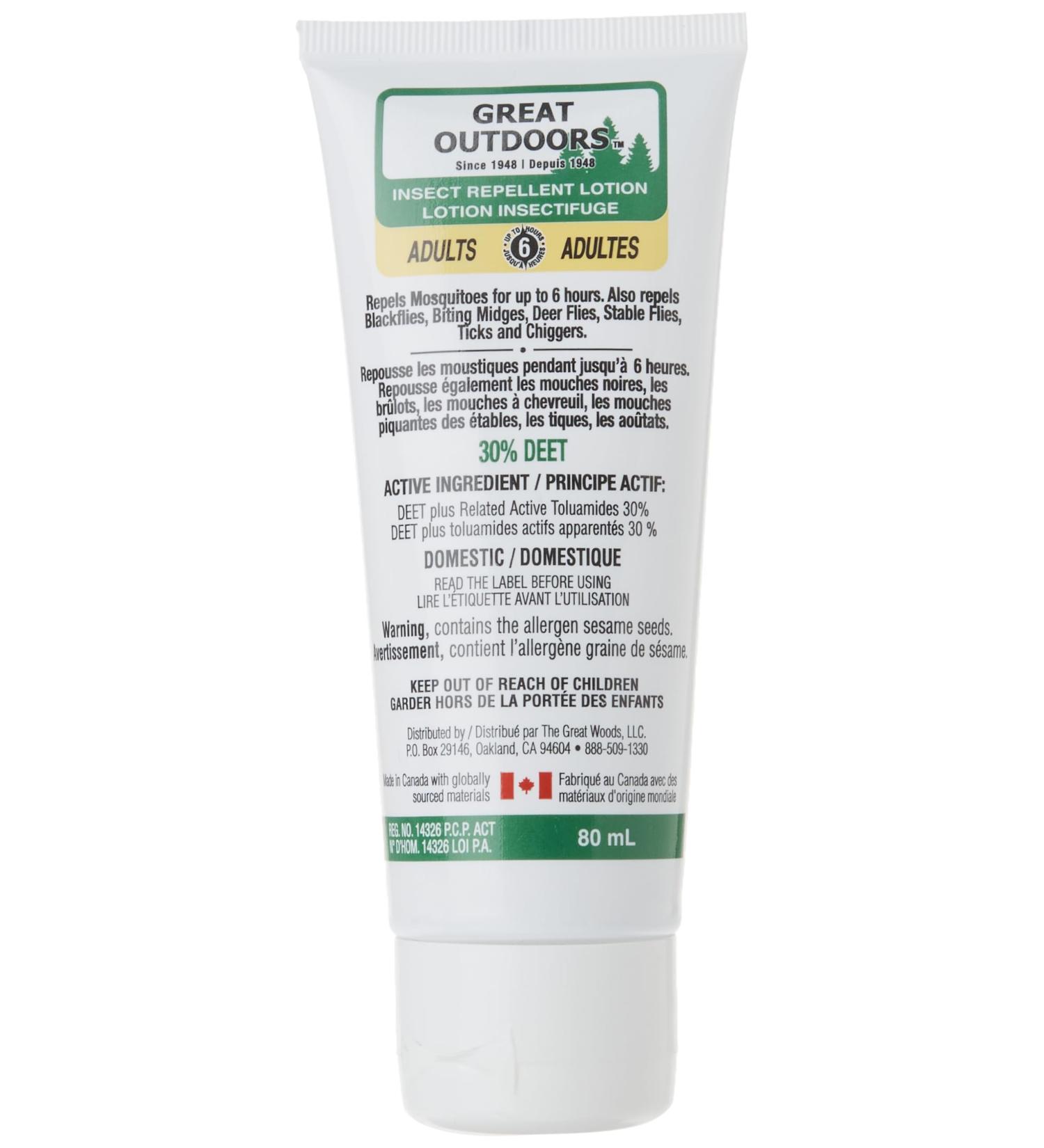 Insect Repellent Lotion - 80 Ml 30% Deet 80 Milliliter INSECT_REPELLENT - Buy Online on GoSupps.com