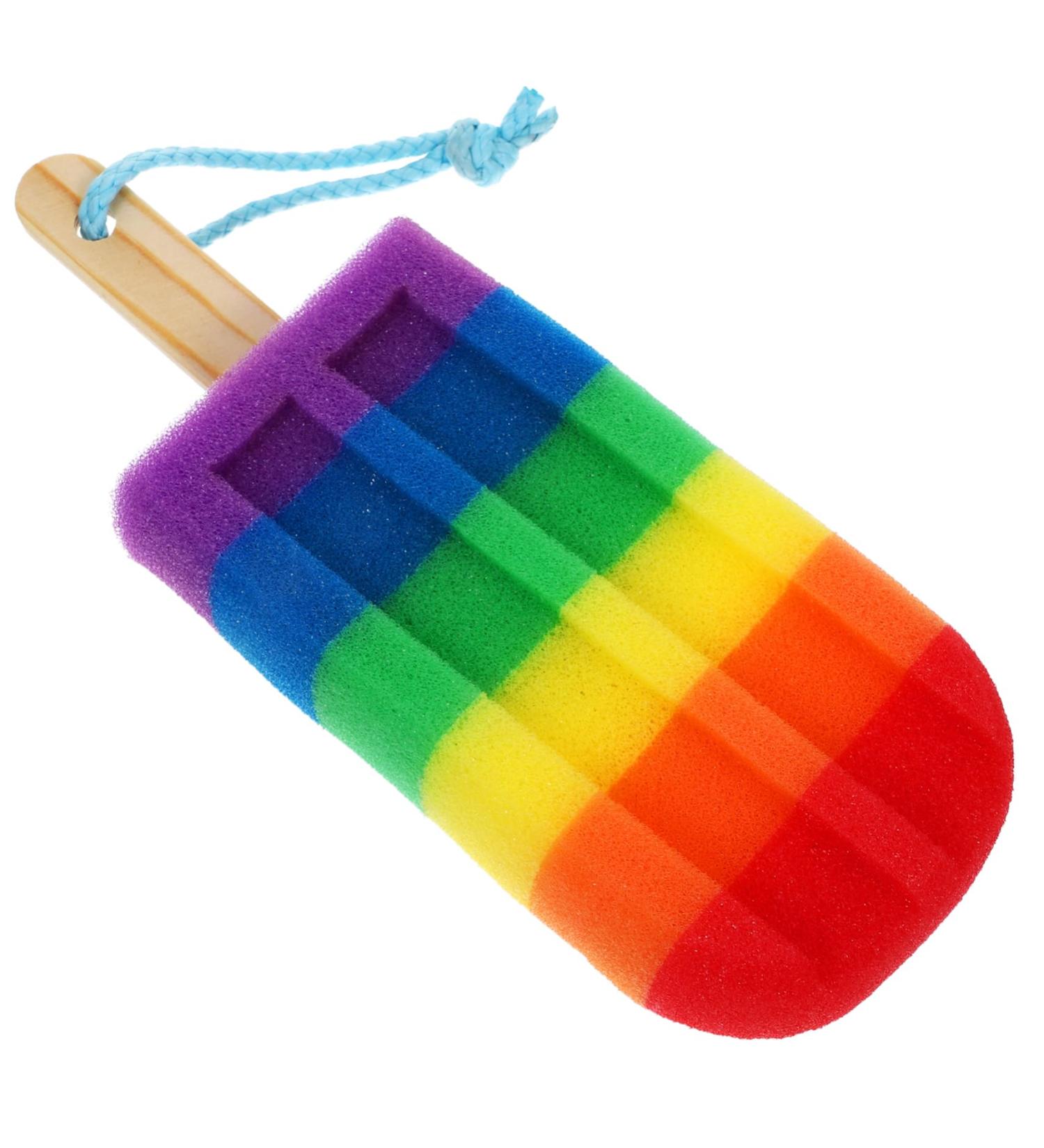 minkissy Sponge Bath Kid's Ice Cream Bath Ball & Exfoliating Sponge Body Wash Scrubber Sponges Bath Sponge Body Wash Sponge Bathing Skin Scrubber High Density Shower Supplies Child - Buy Online on GoSupps.com