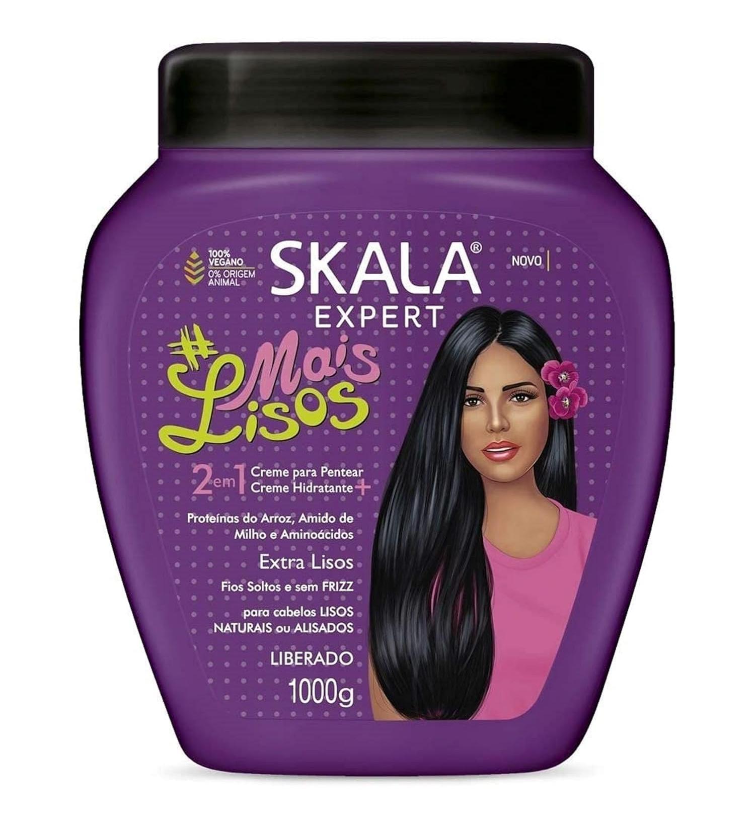 Mais Lisos Hair Cream Smoothing & Frizz Control for Sleek Straight Hair