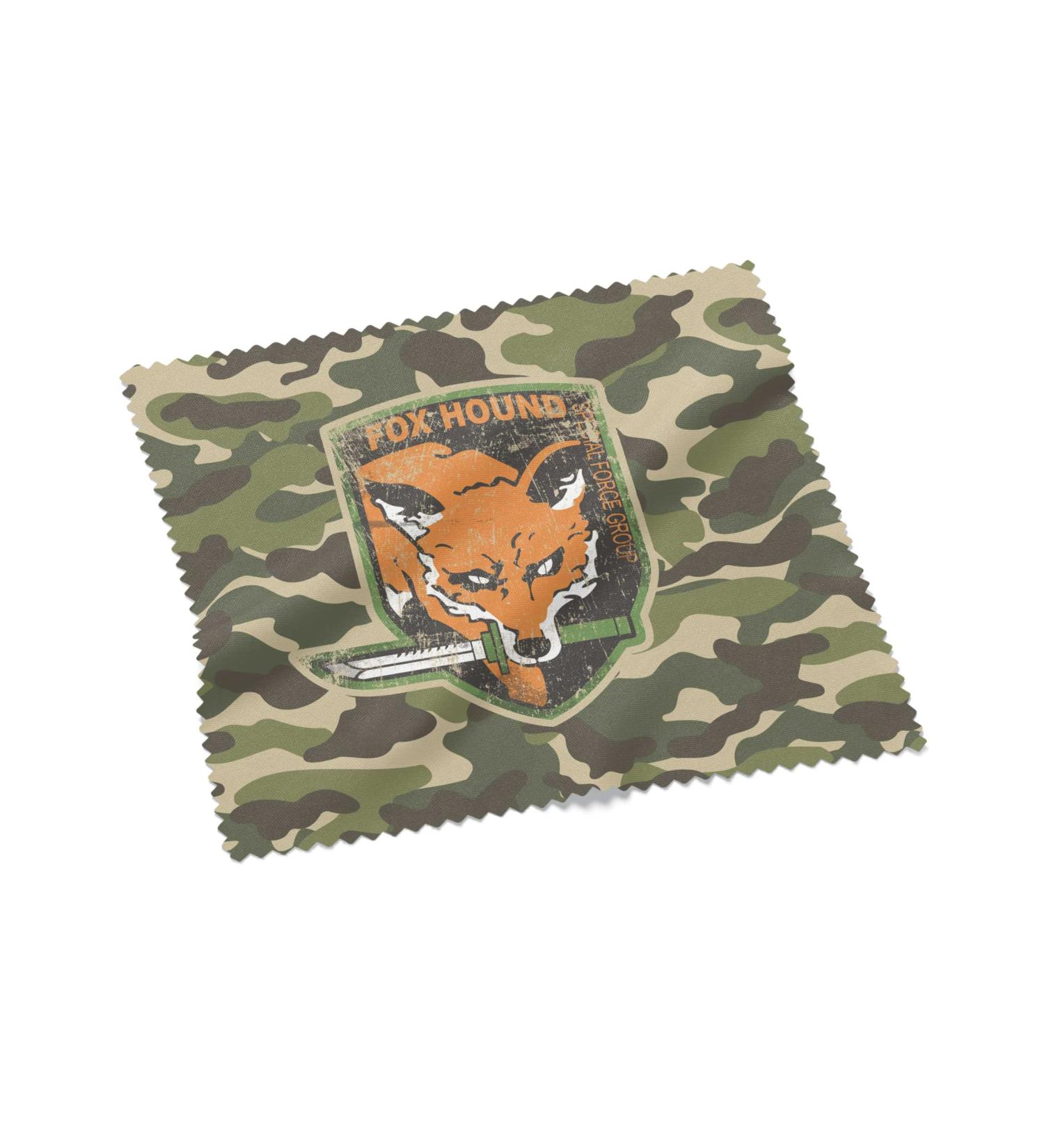 Urban Backwoods Foxhound Logo Microfiber Cloth Glasses Cleaning Cloth