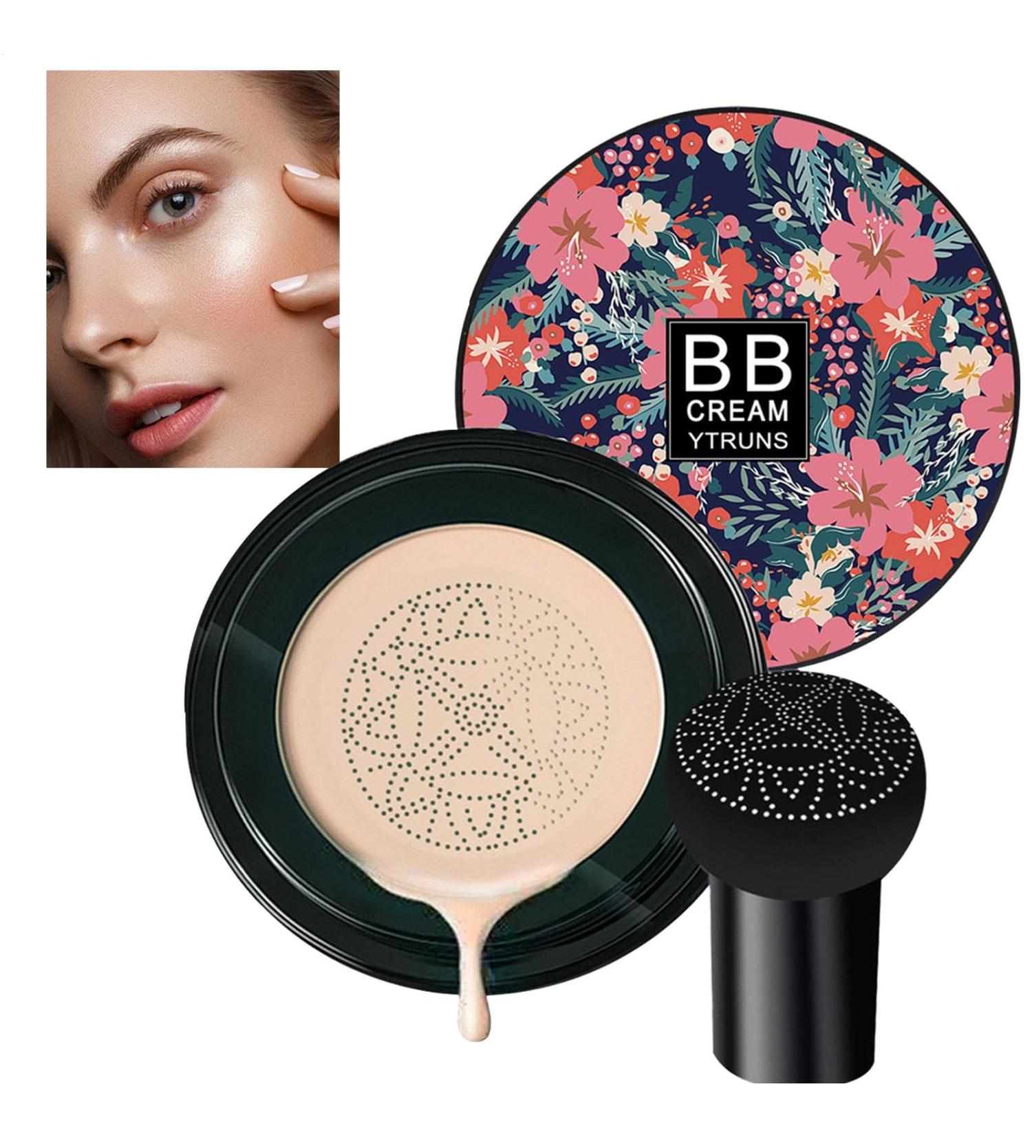 Mushroom Head Air Cushion Moisturizing BB Cream Concealer | Mushroom Head Air Cushion BB Cream Mushroom Head Foundation Full Coverage Foundation for Friends and Fr - Buy Online on GoSupps.com