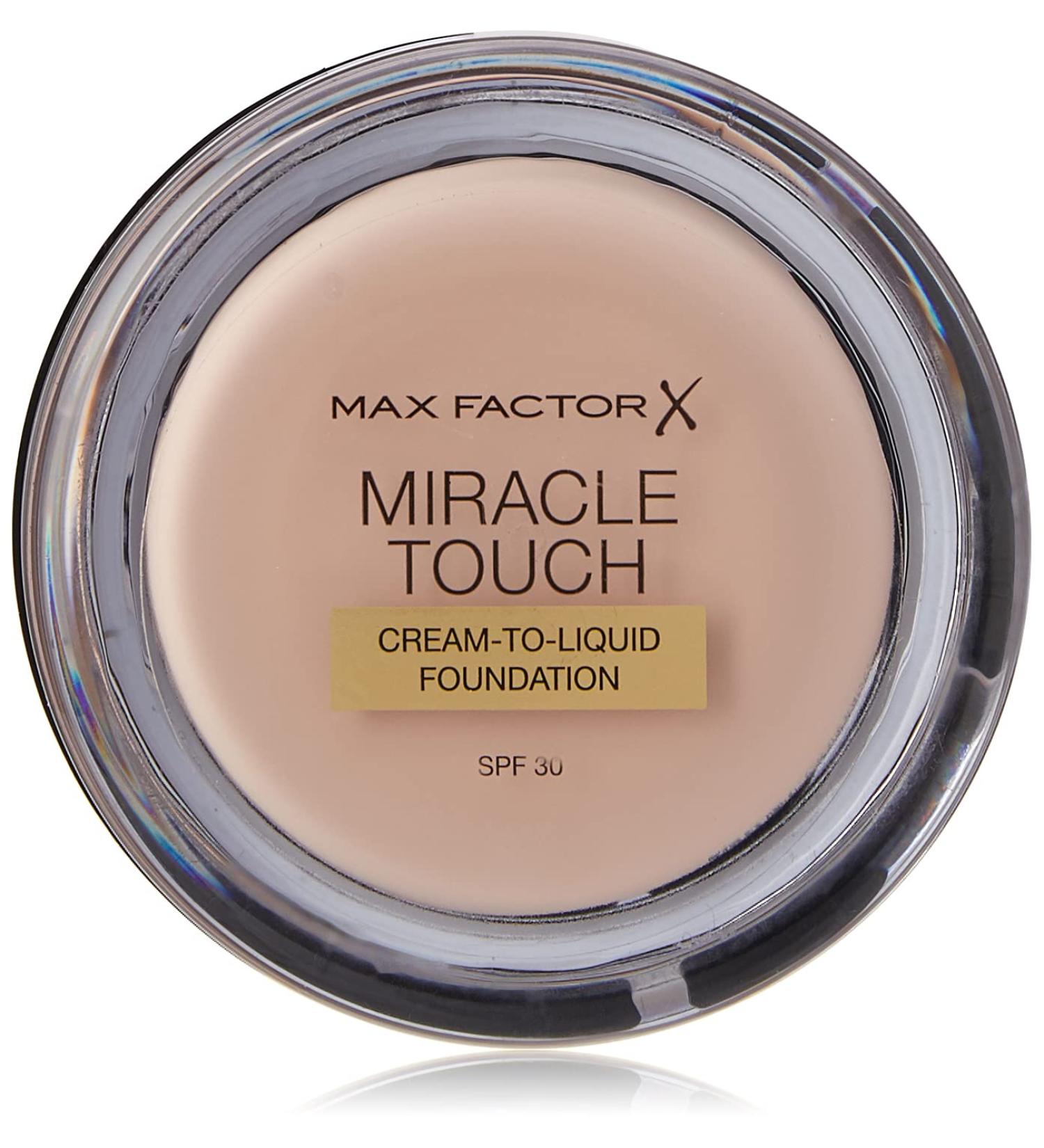Max Factor Miracle Touch Cream-To-Liquid Foundation - 039 Ivory Pink - Buy Online on GoSupps.com