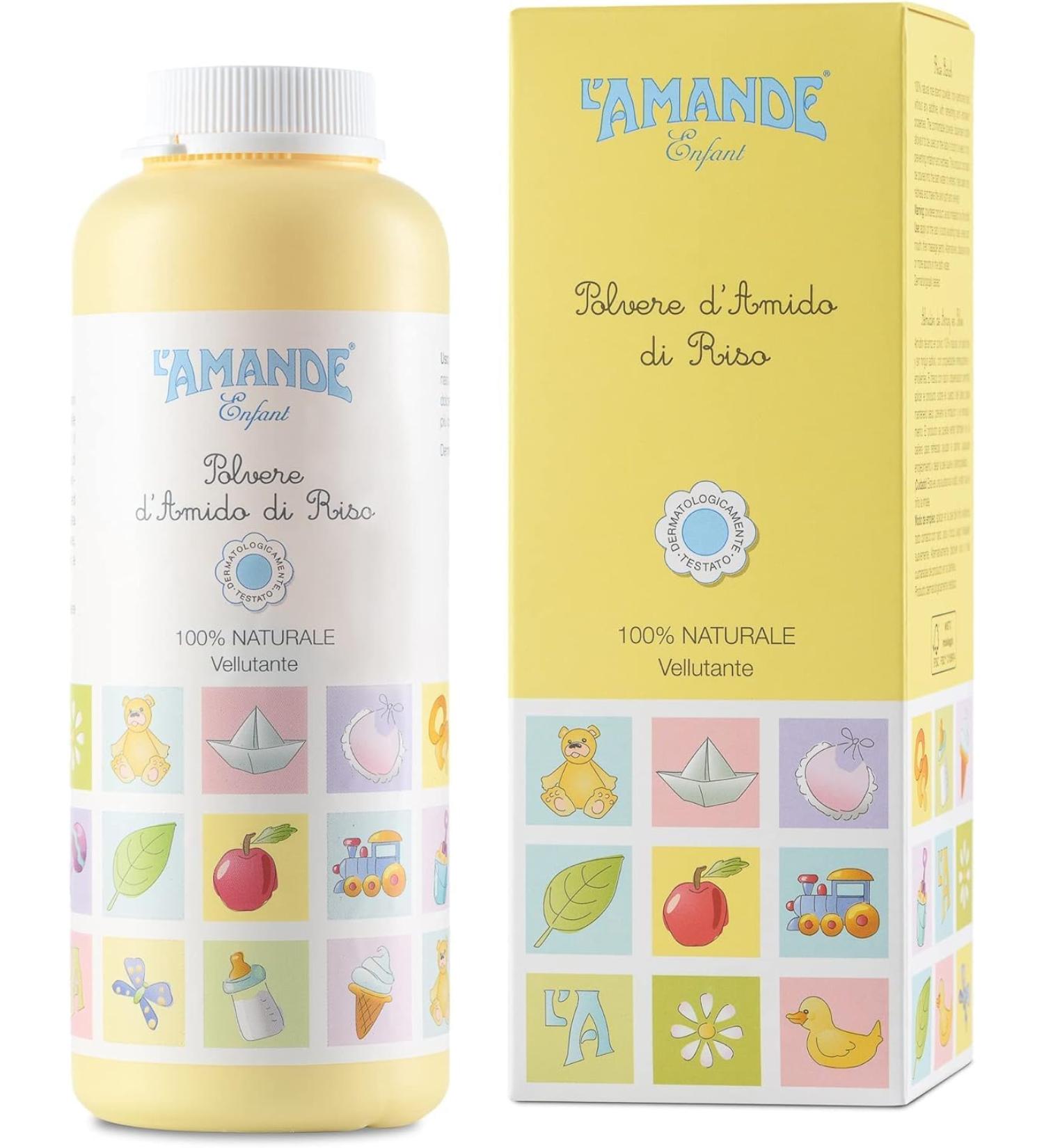 Lamande Rice Strength for Newborns - Soothing Perfumed Crumpers for Babies & Children | Natural Velvet Powder - 150g - Buy Online on GoSupps.com