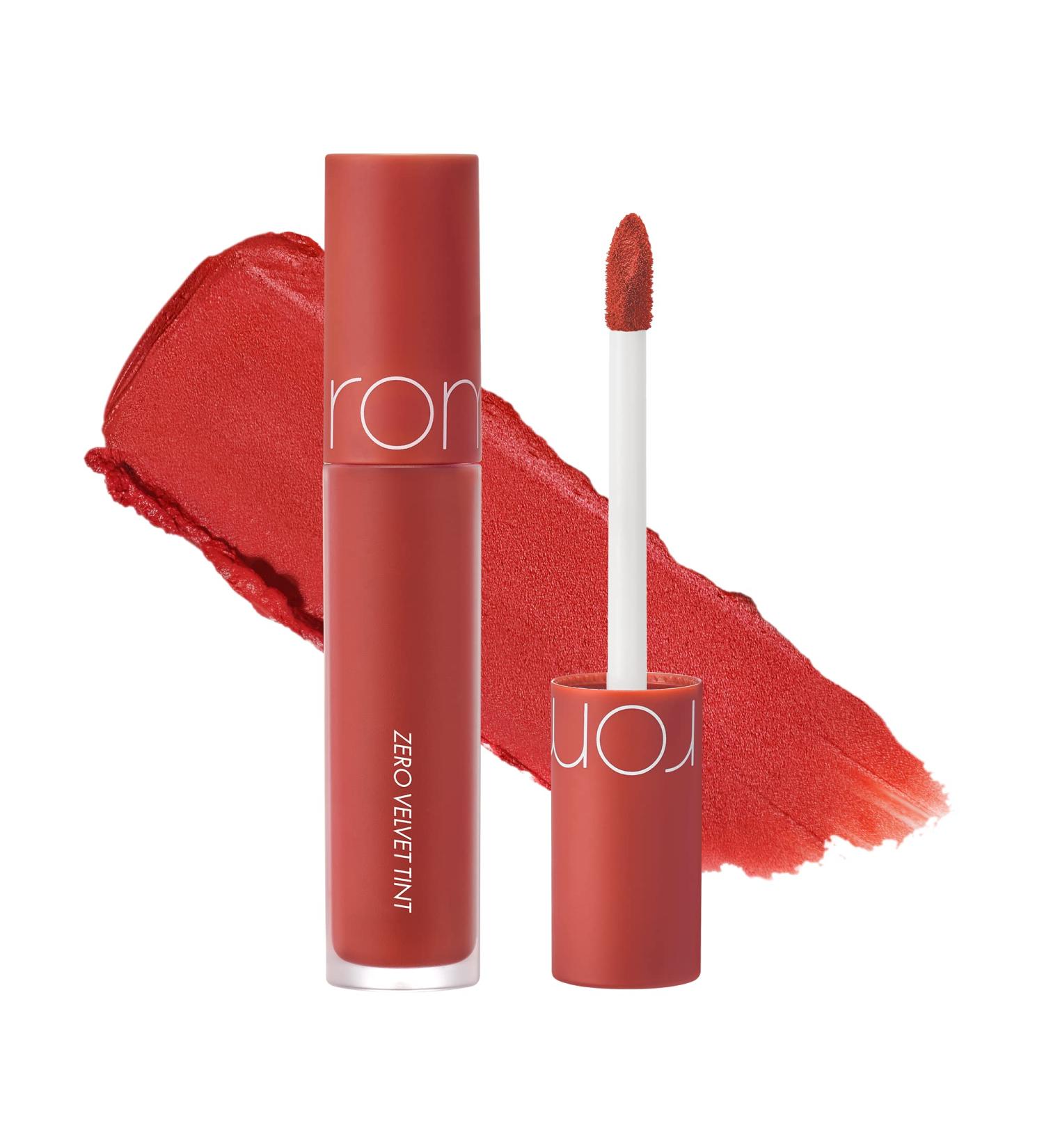 rom&nd Zero Velvet Tint Winery Edition - Long-lasting Smudge-Resistant Matte Lip Tint (PEPPER CHERRY) | K-Beauty Stain for Natural Daily Use - Buy Online on GoSupps.com