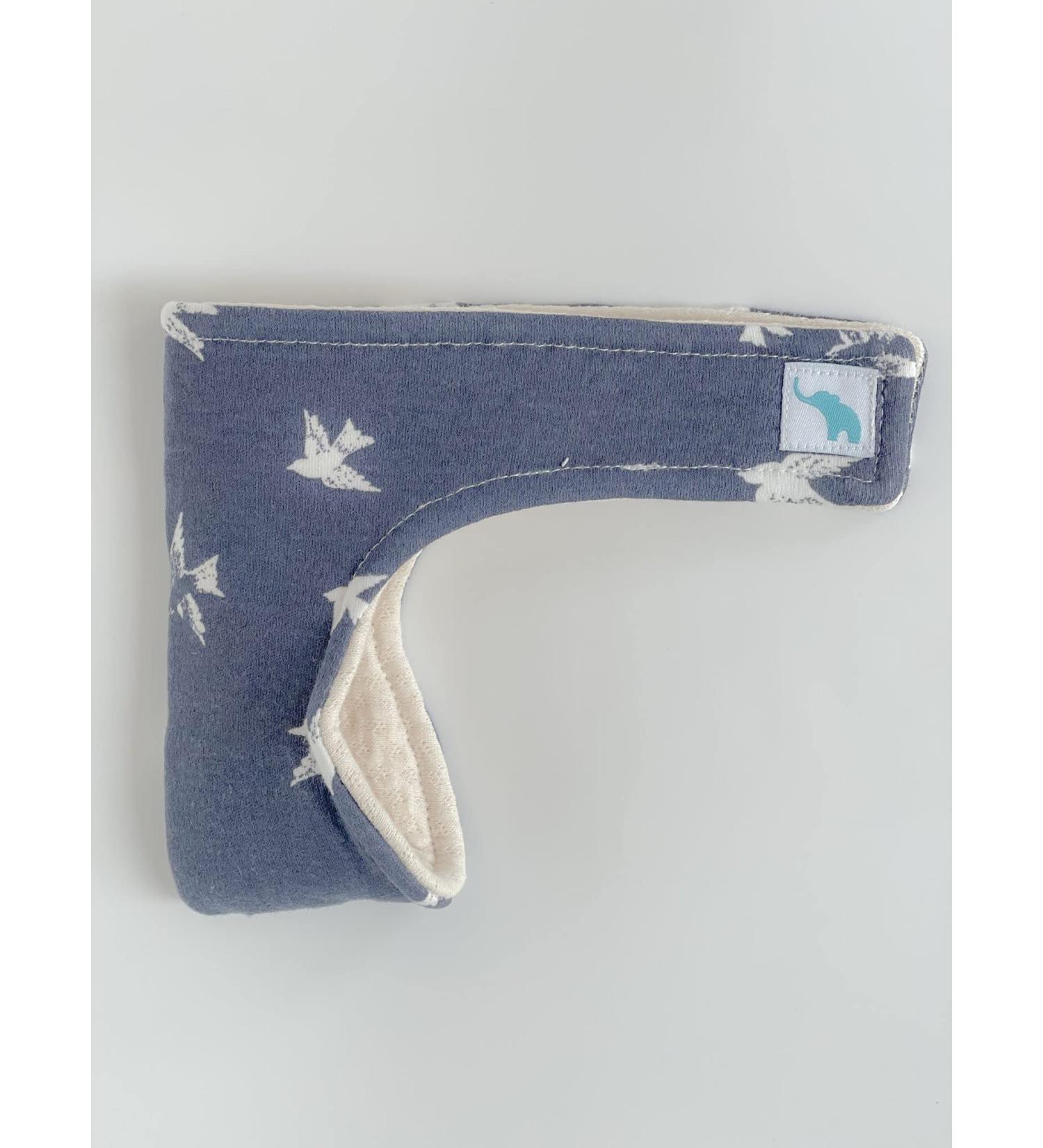 Organic Peebuddies 3-Pack - Absorbent Diaper Changing Cover for Baby Boys - Essential Baby Accessory (Blue Birds) - Buy Online on GoSupps.com