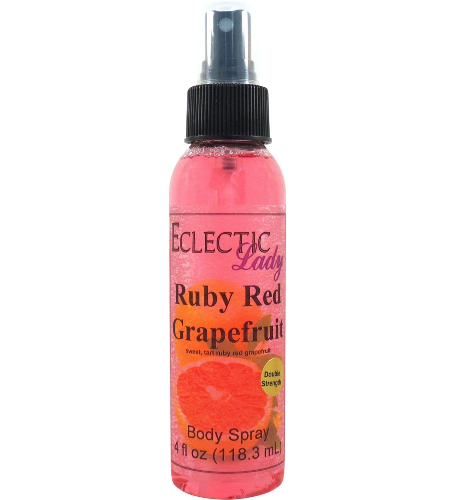 Ruby Red Grapefruit Body Spray (Double Strength) 4 ounces Body Mist for Women with Clean Light & Gentle Fragrance Long Lasting Perfume with Comforting Scent for Men & Women Cologne with Soft 4 Fluid Ounces (Double Strength) - Buy Online on GoSupps.com