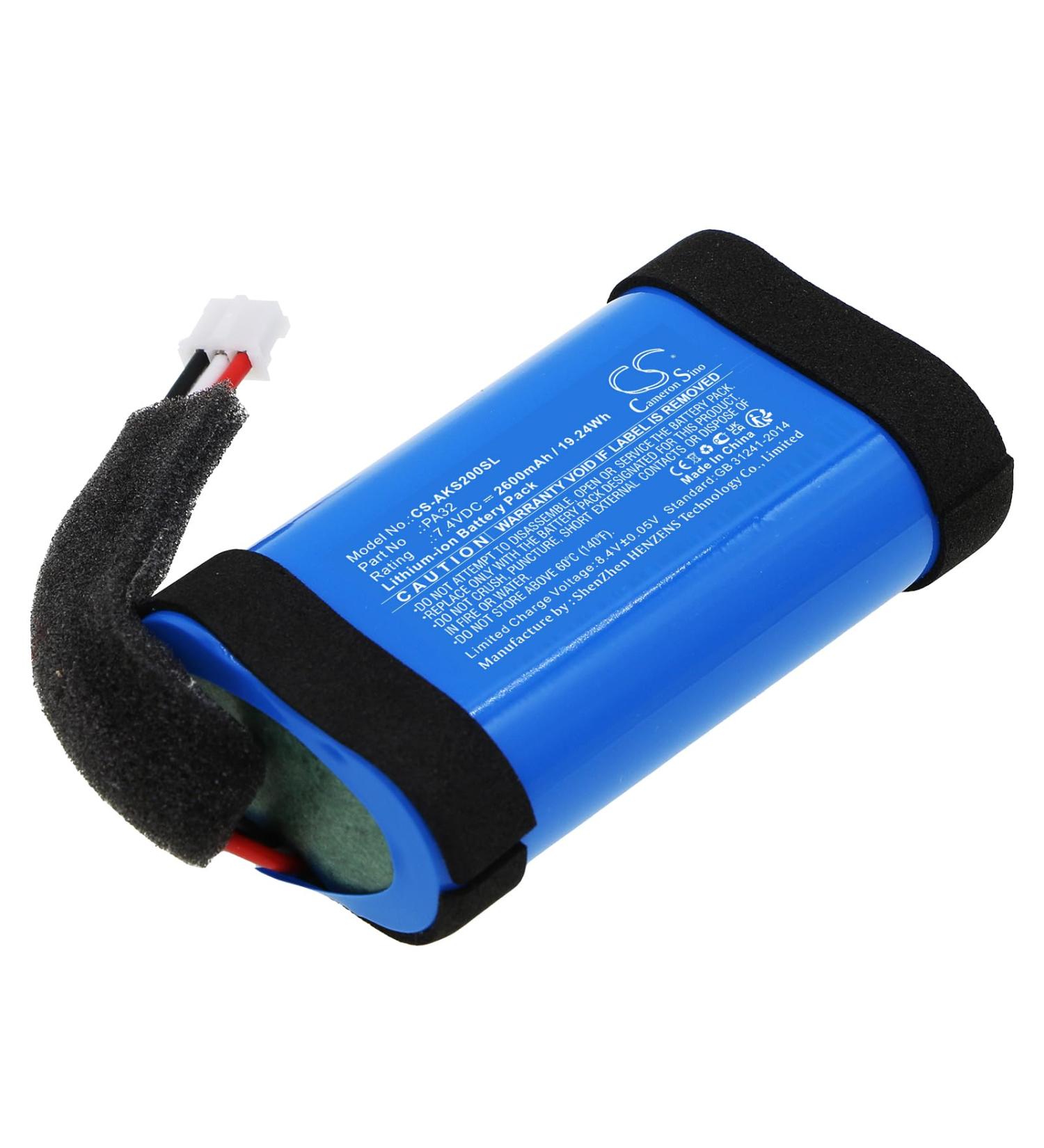 Battery Replacement for Anker A3161 A3165 Soundcore Flare 1 & 2 - International Shipping Available - Buy Online on GoSupps.com