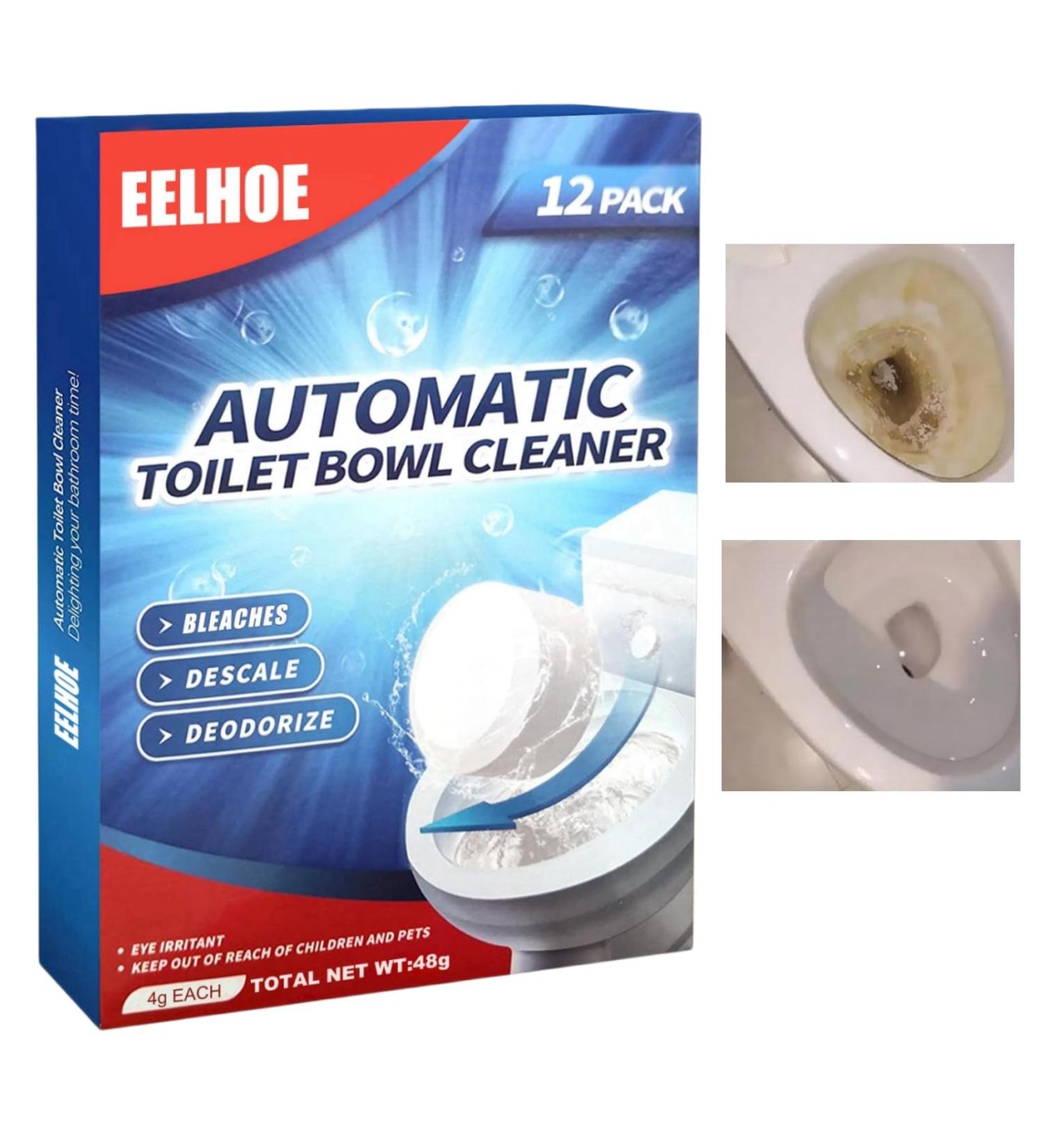 12PCS Toilet Bowl Cleaner Toilet Cleaner Tablets Toilet Cleaning Active Tablets Toilet Limescale Remover Heavy Duty Toilet Cleaner and Descaler Bleach Cleaner Fizzy Foam Toilet Cleaner Toilet Tablets - Buy Online on GoSupps.com