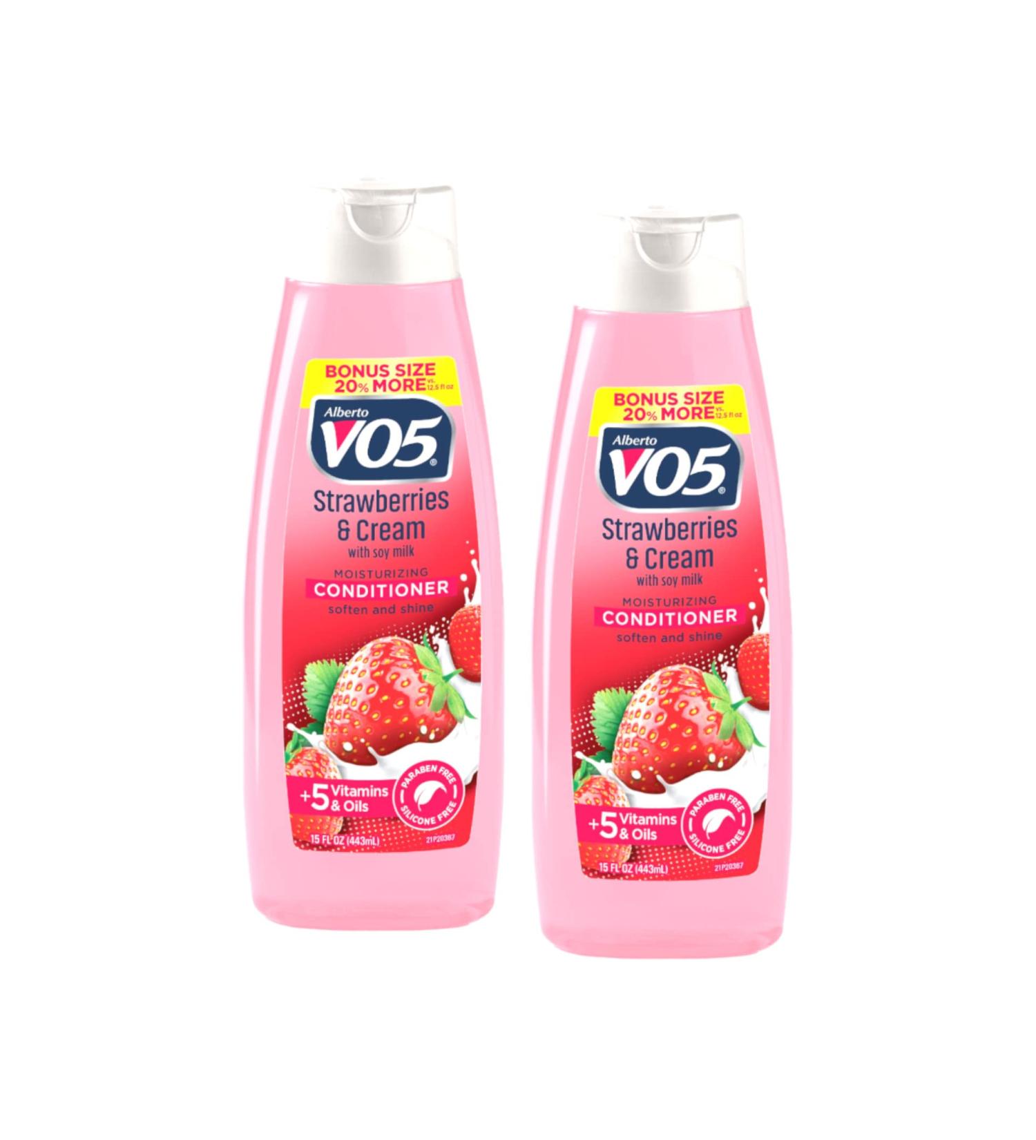 VO5 Strawberries Moisture Milks Conditioner Cream 12.5 oz - Pack of 2 - Buy Online on GoSupps.com