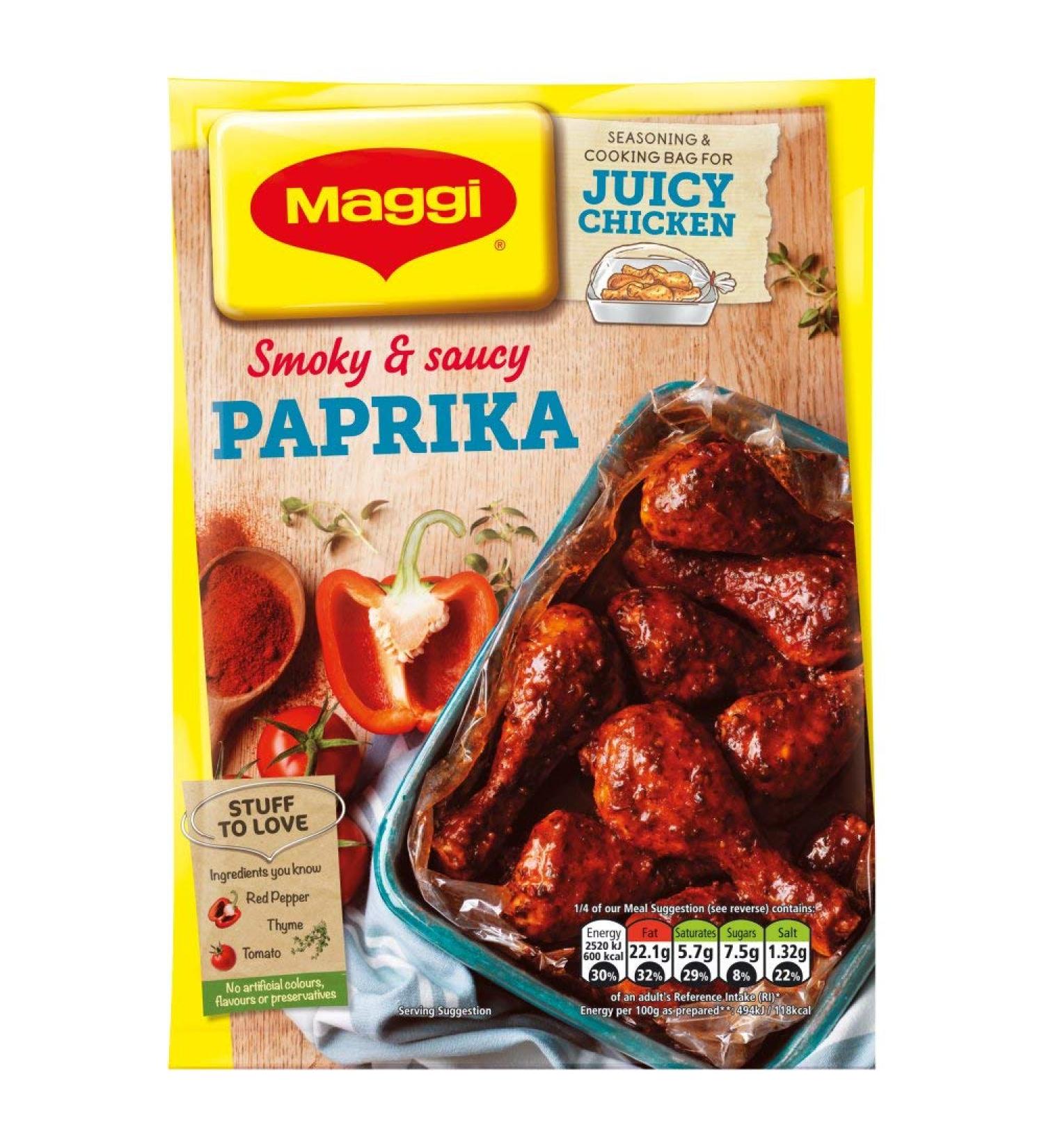 Maggi Maggi So Juicy Paprika 30g x 16